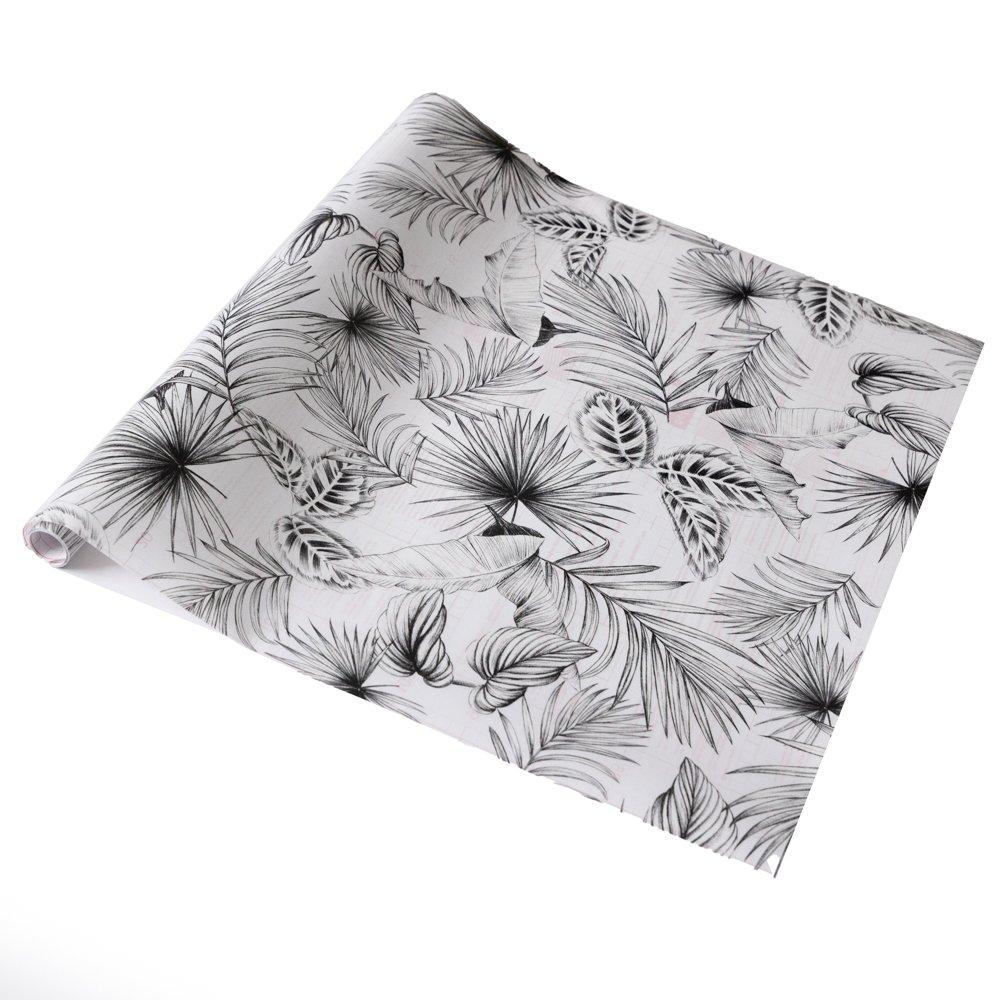 Frosted/Black - D C Fix - dc fix Botanicals Static Cling Window Film - 2