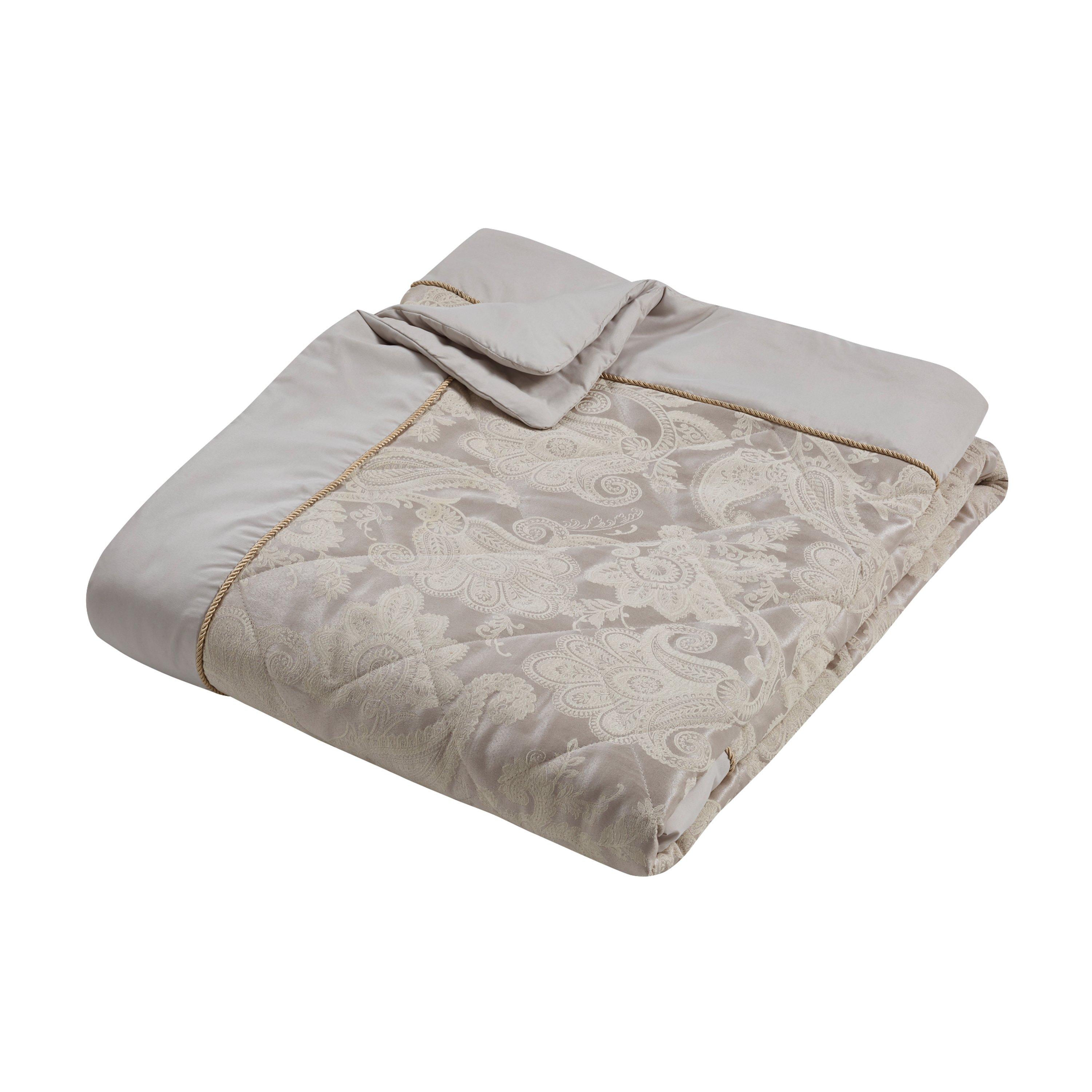 Champagne Gold - Catherine Lansfield - Opulent Jacquard Bedspread - 4