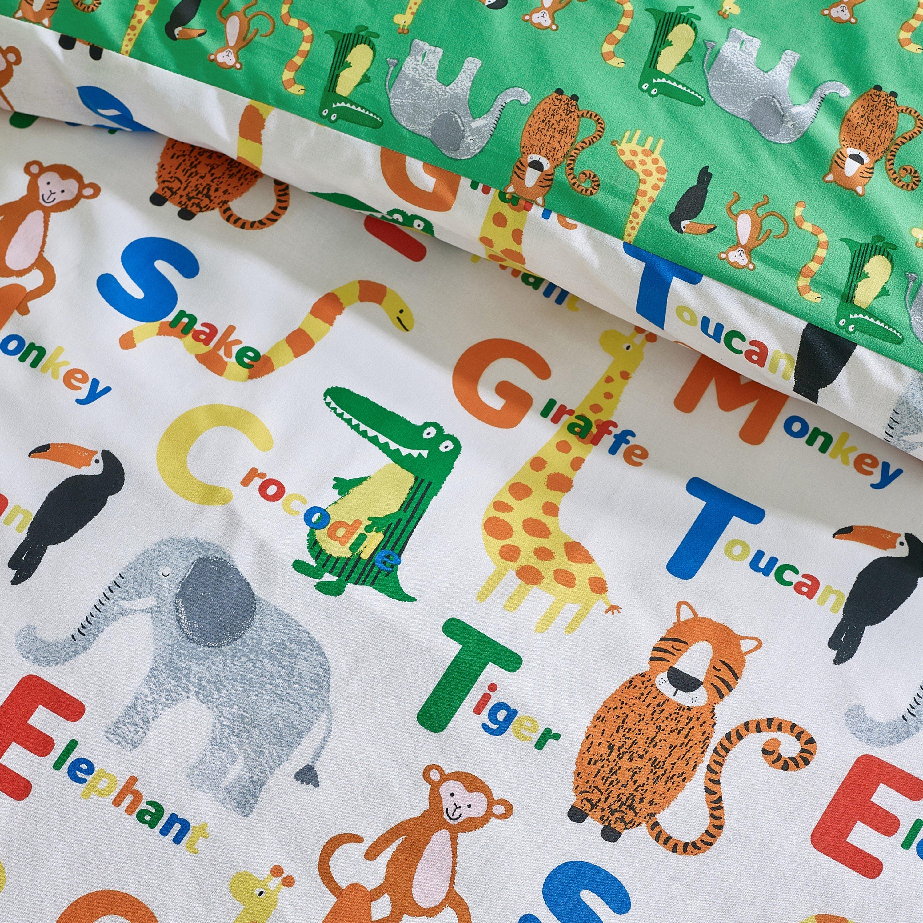 Natural - Catherine Lansfield - Animal Magic Reversible Duvet Cover Set - 4