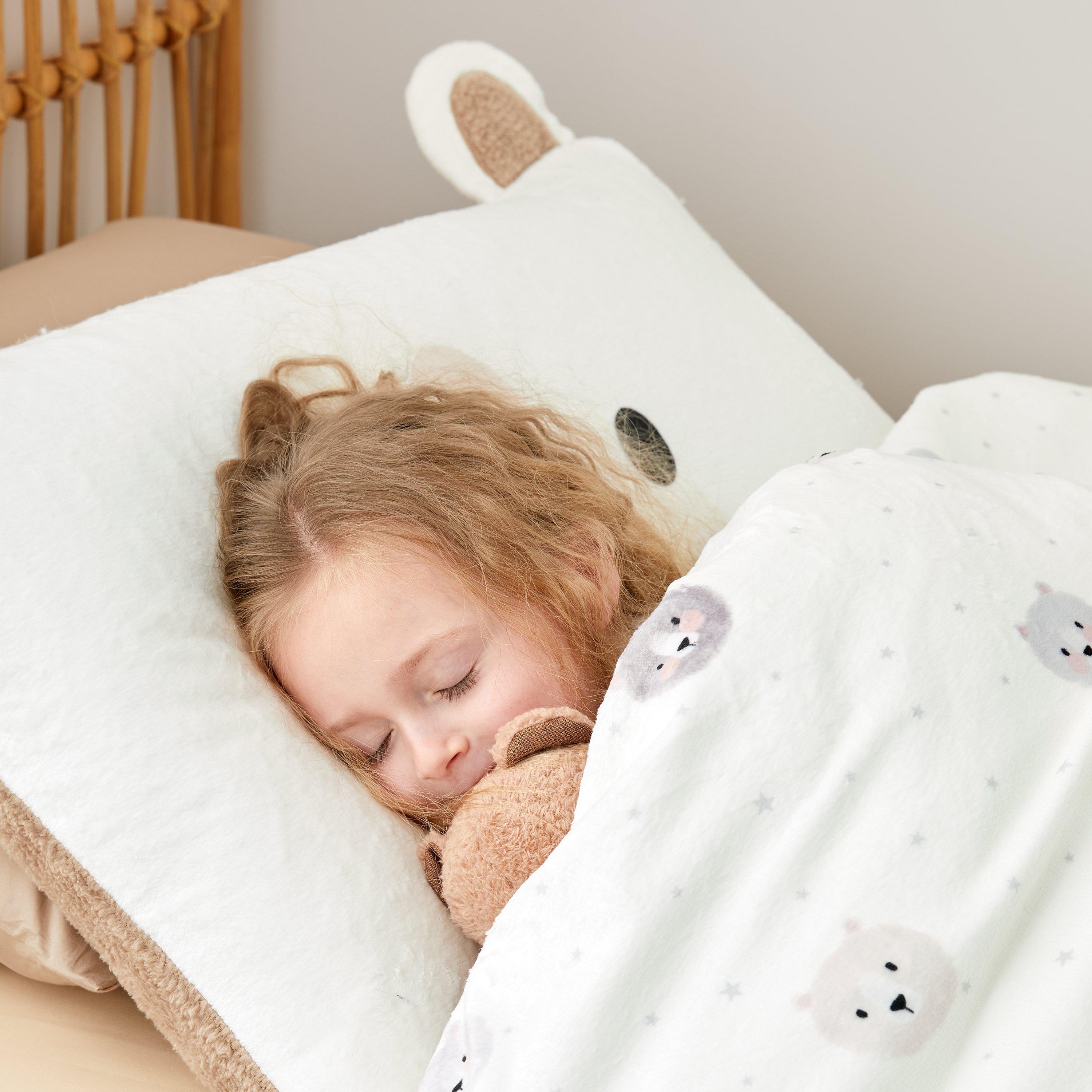 Natural - Catherine Lansfield - Cosy Bear So Soft Duvet Cover Set - 4