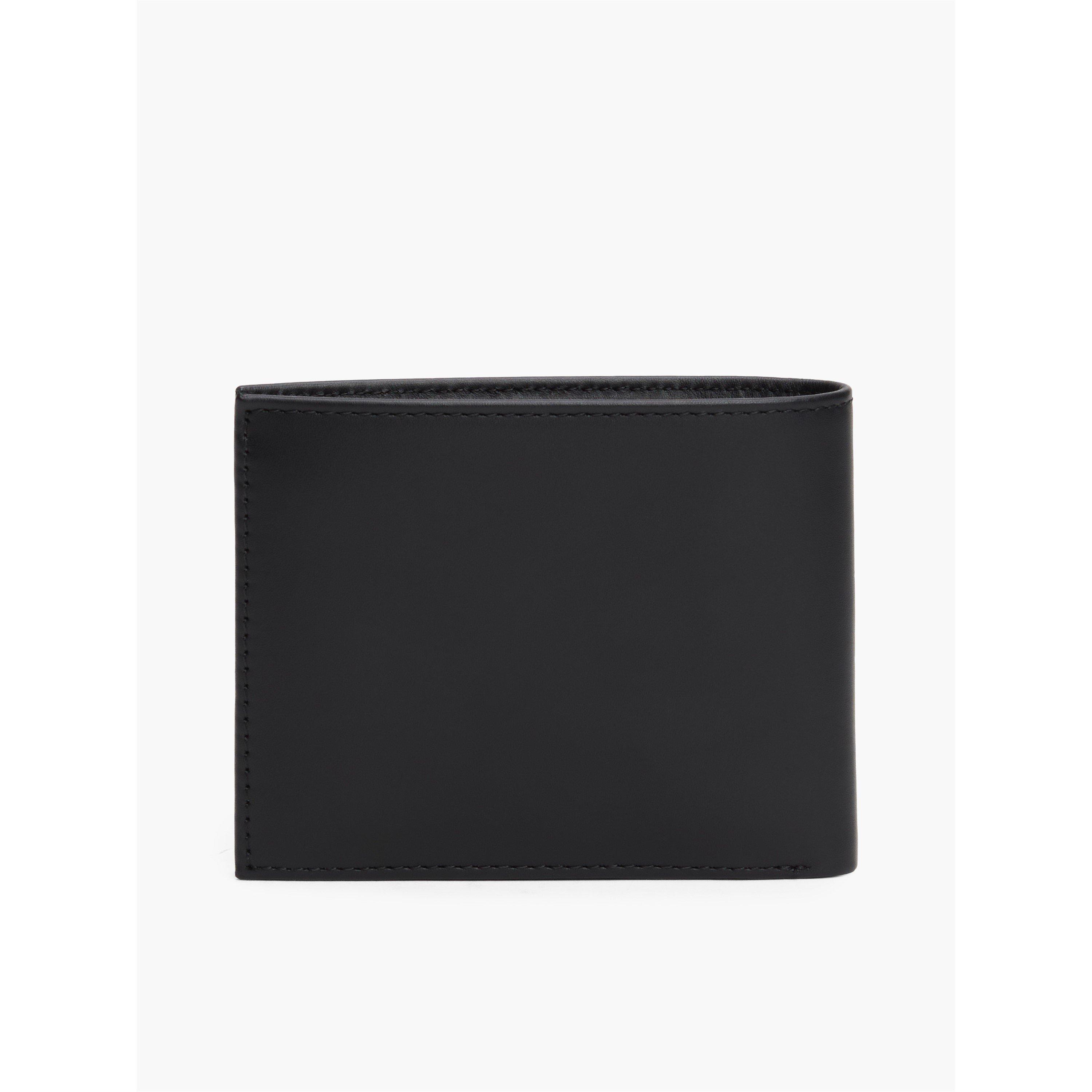 Black - Tommy Hilfiger - Eton Trifold Leather Wallet - 2