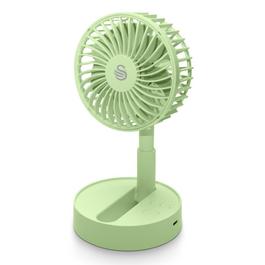 Swan SWAN Rechargeable Foldable Fan with 3 Speeds Green