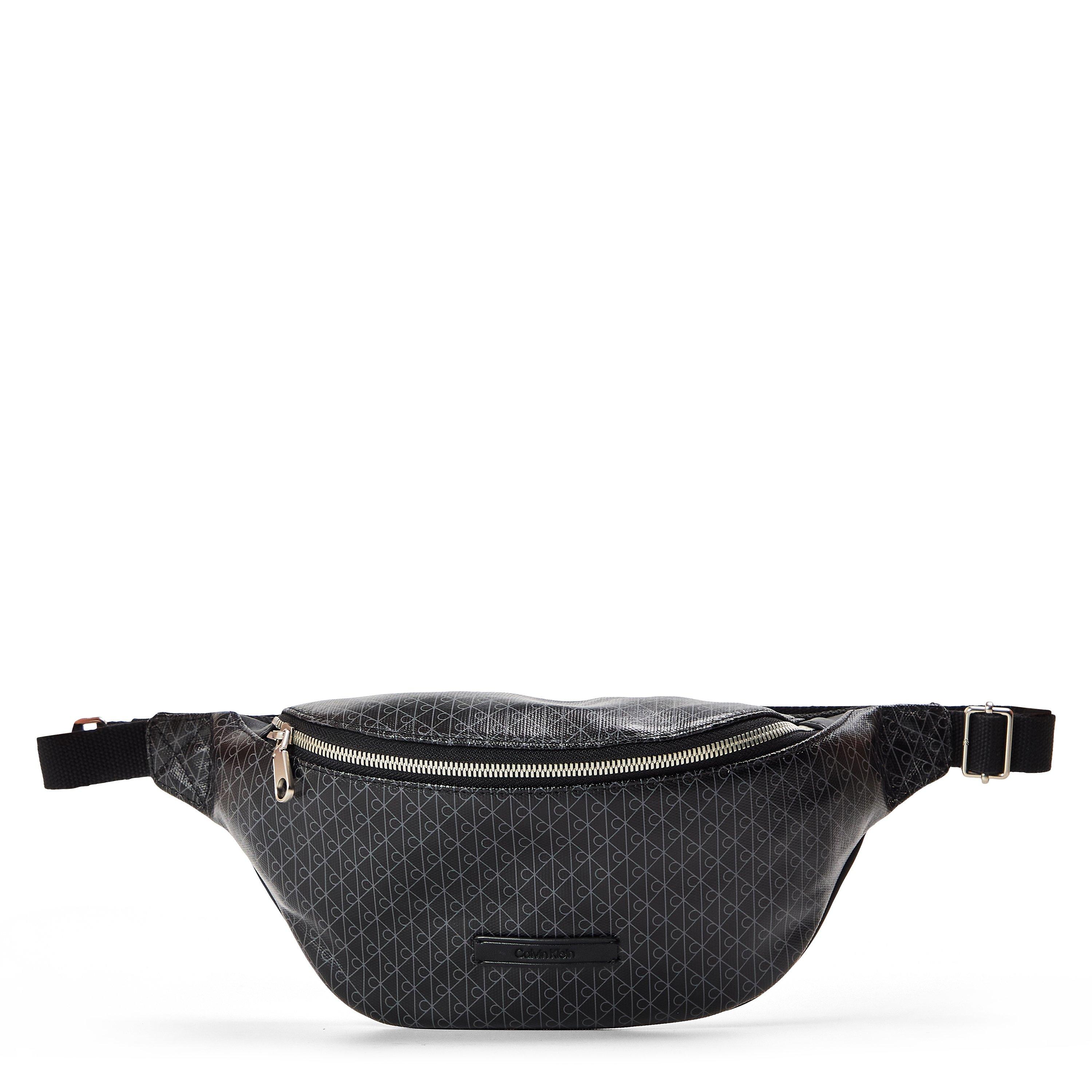 Calvin Klein AOP Coated Bum Bag - Black AOP