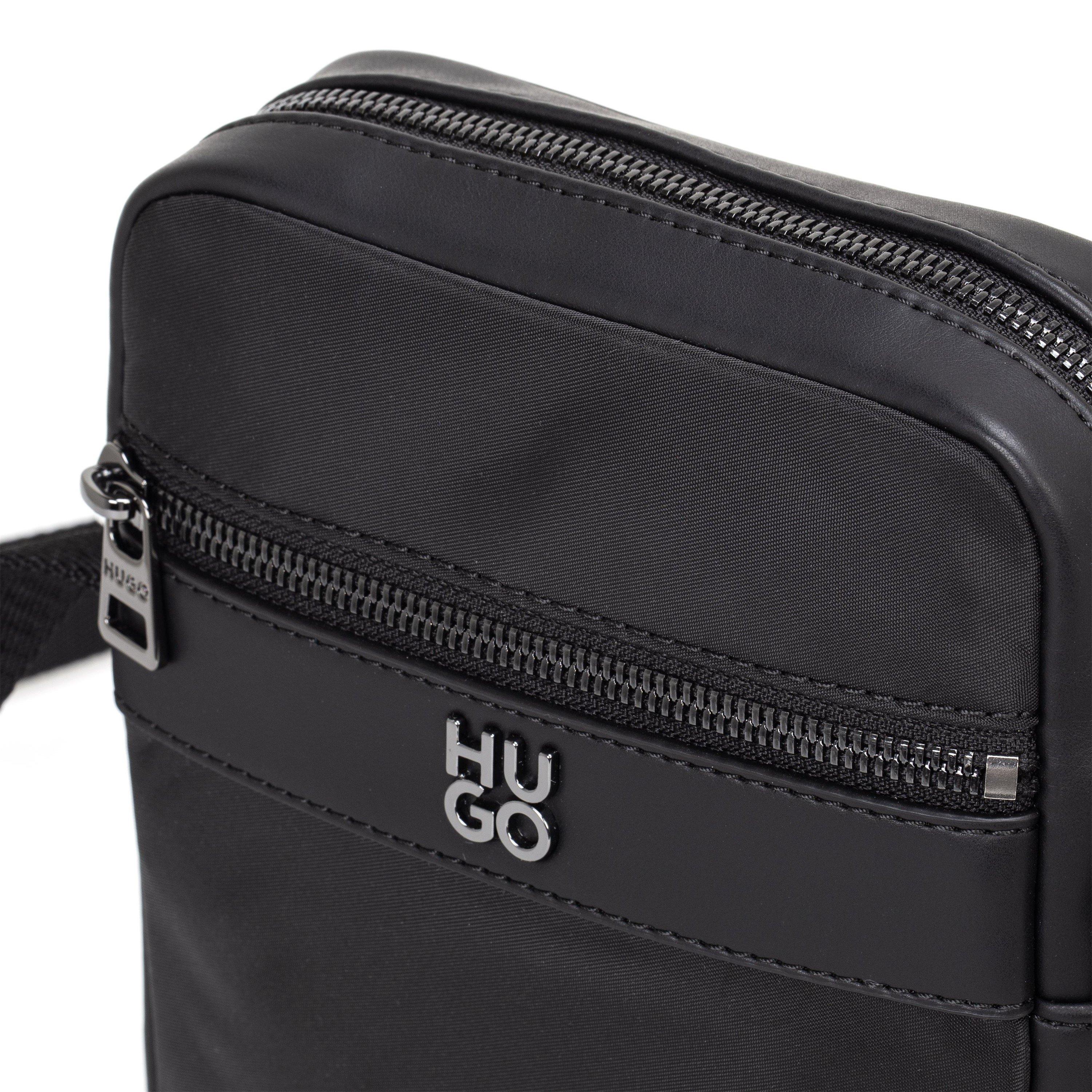 Black 001 - Hugo - Quantic Messenger Bag - 3