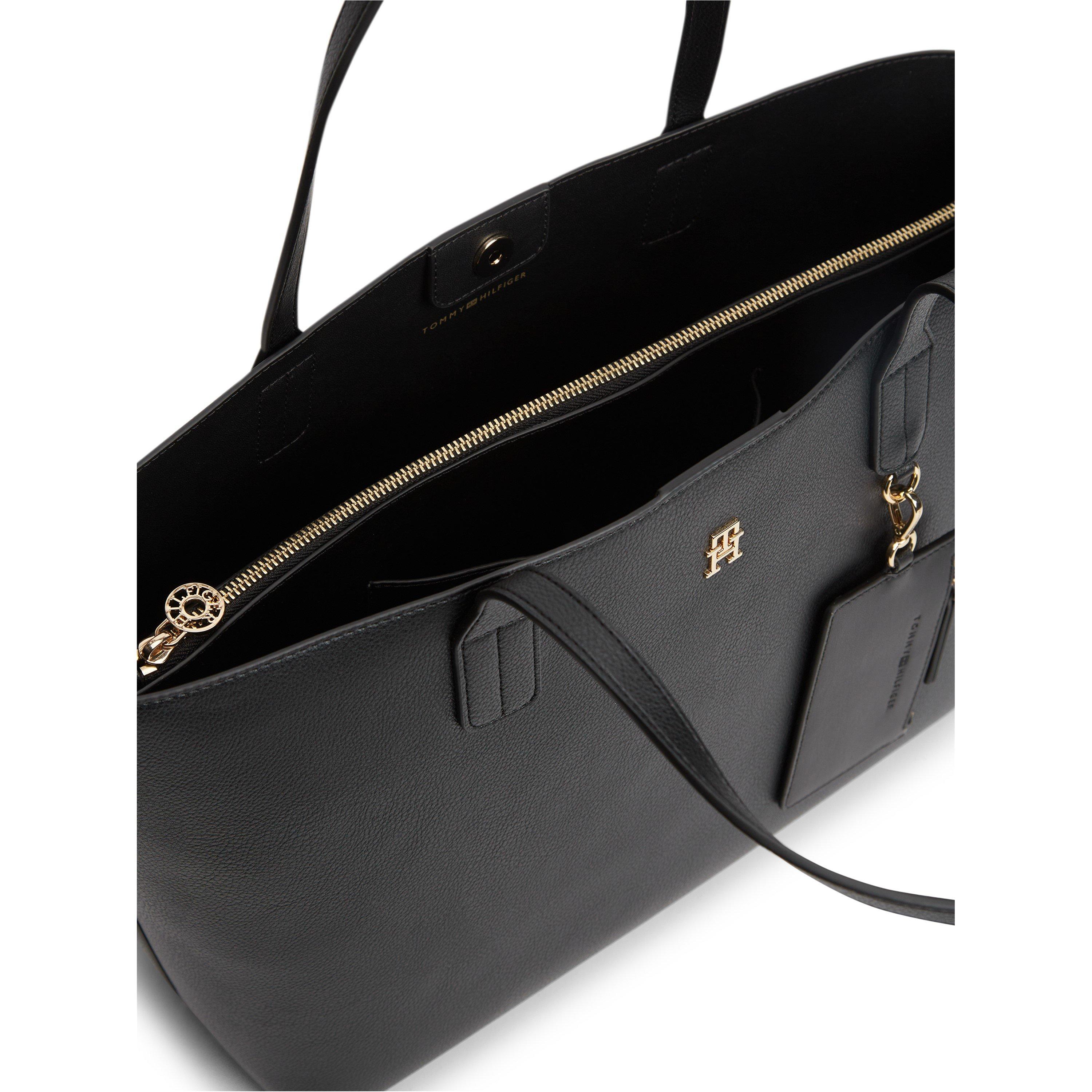 Black - Tommy Hilfiger - Women's Tote Bag - 4