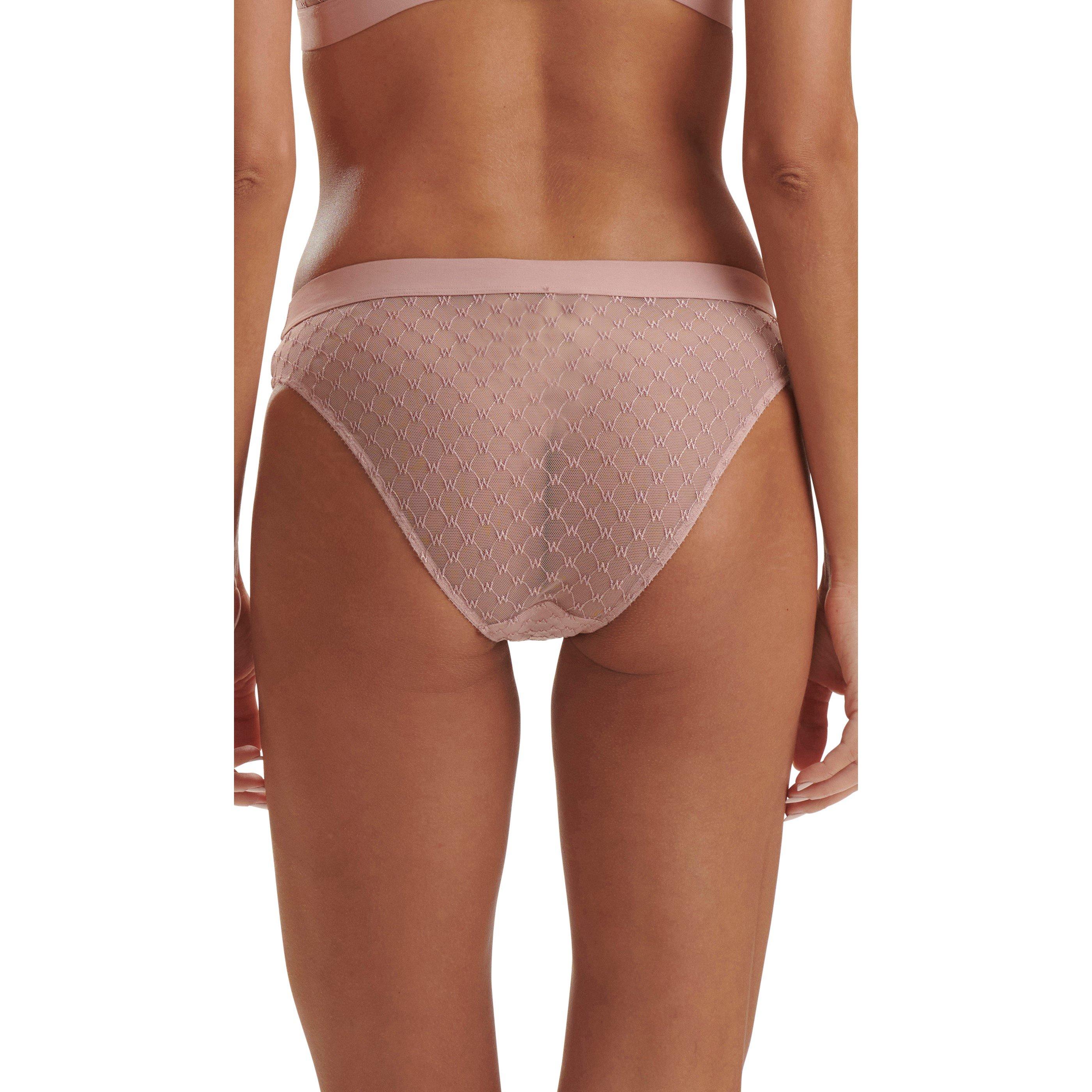 Pink - Wolford - Bikini Brief - 5
