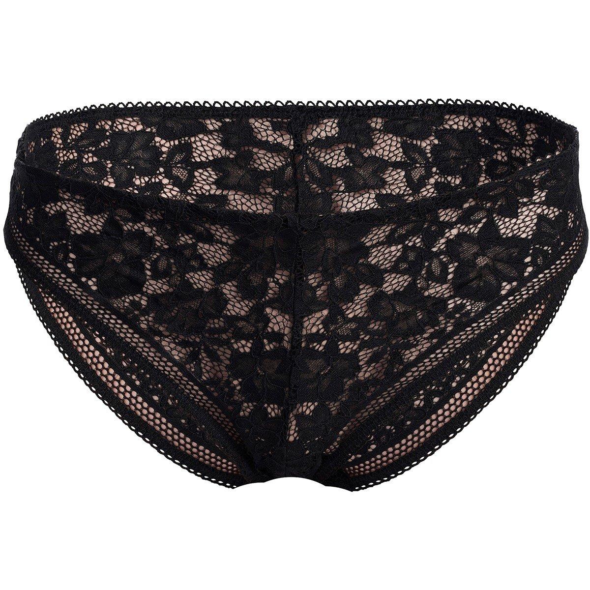 Black - Wolford - Straight Laced Bikini Brief - 1
