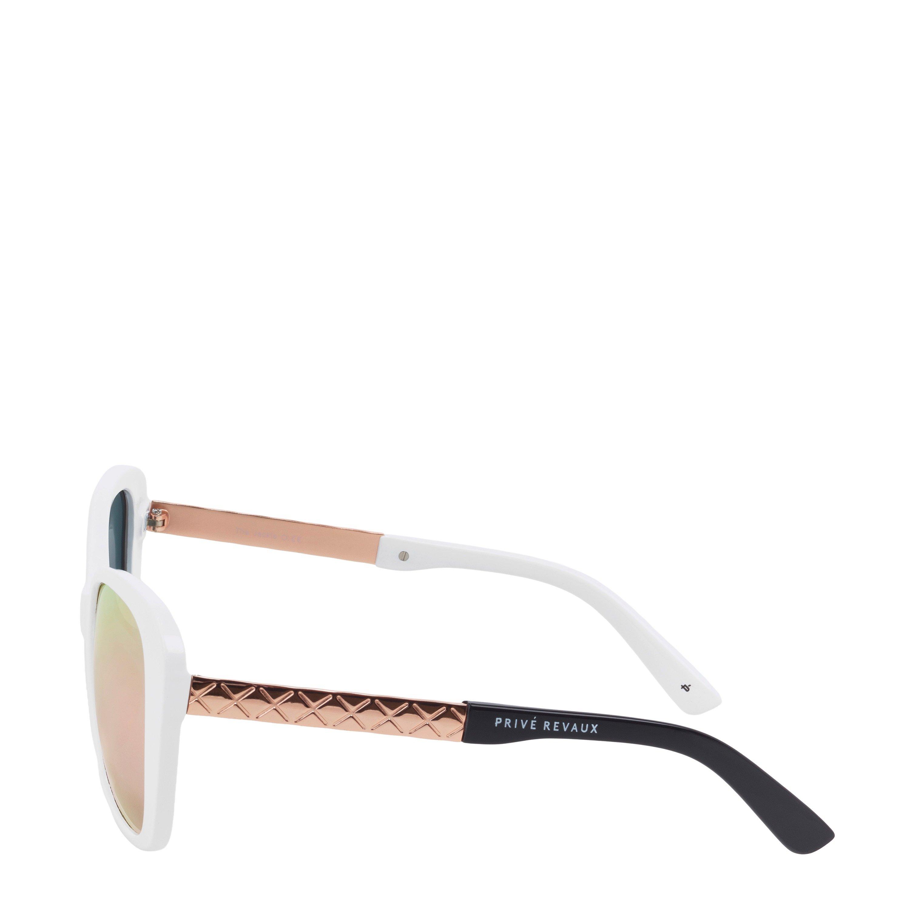 White - Prive Revaux - Adults The Jackie Cat Eye Sunglasses - 2