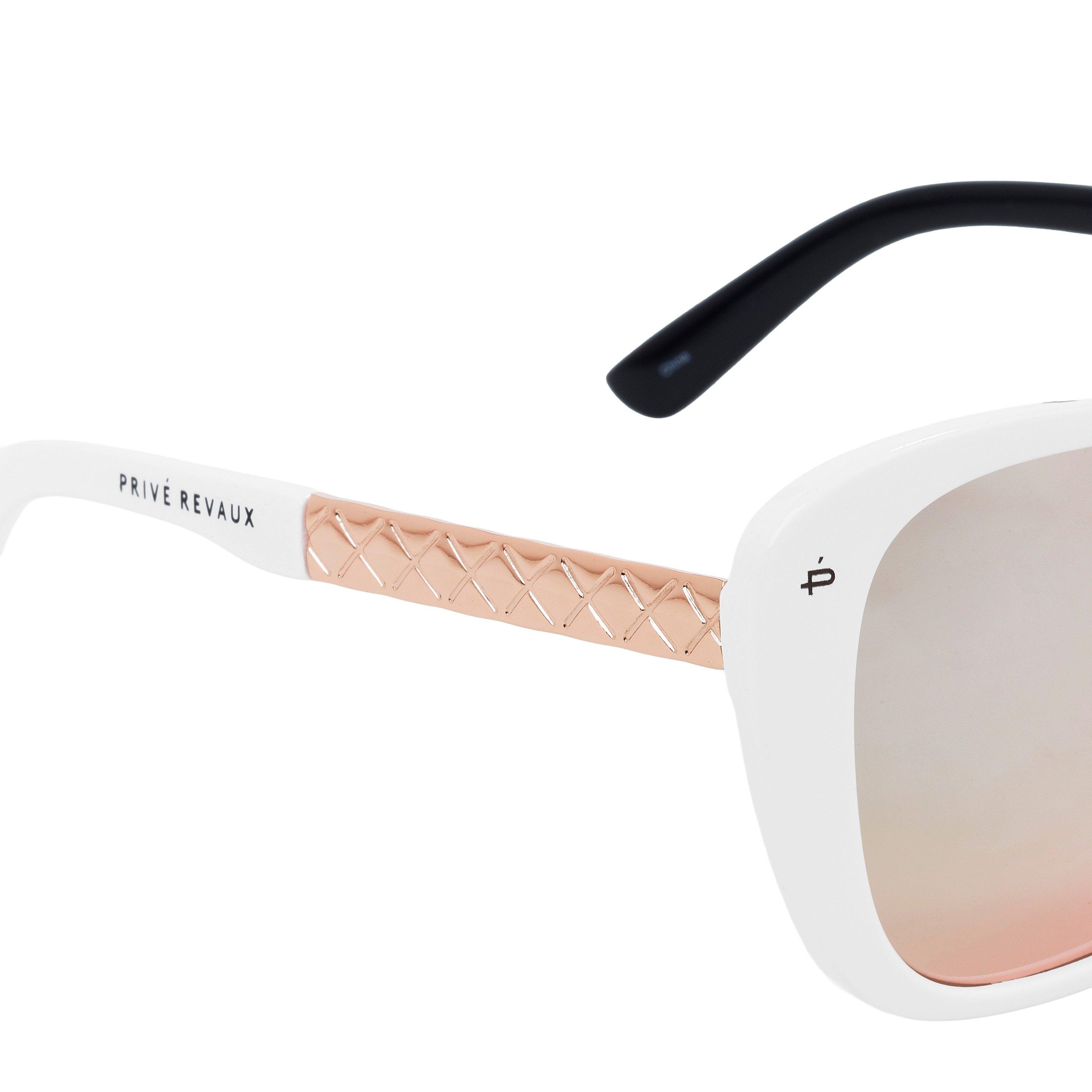 White - Prive Revaux - Adults The Jackie Cat Eye Sunglasses - 3