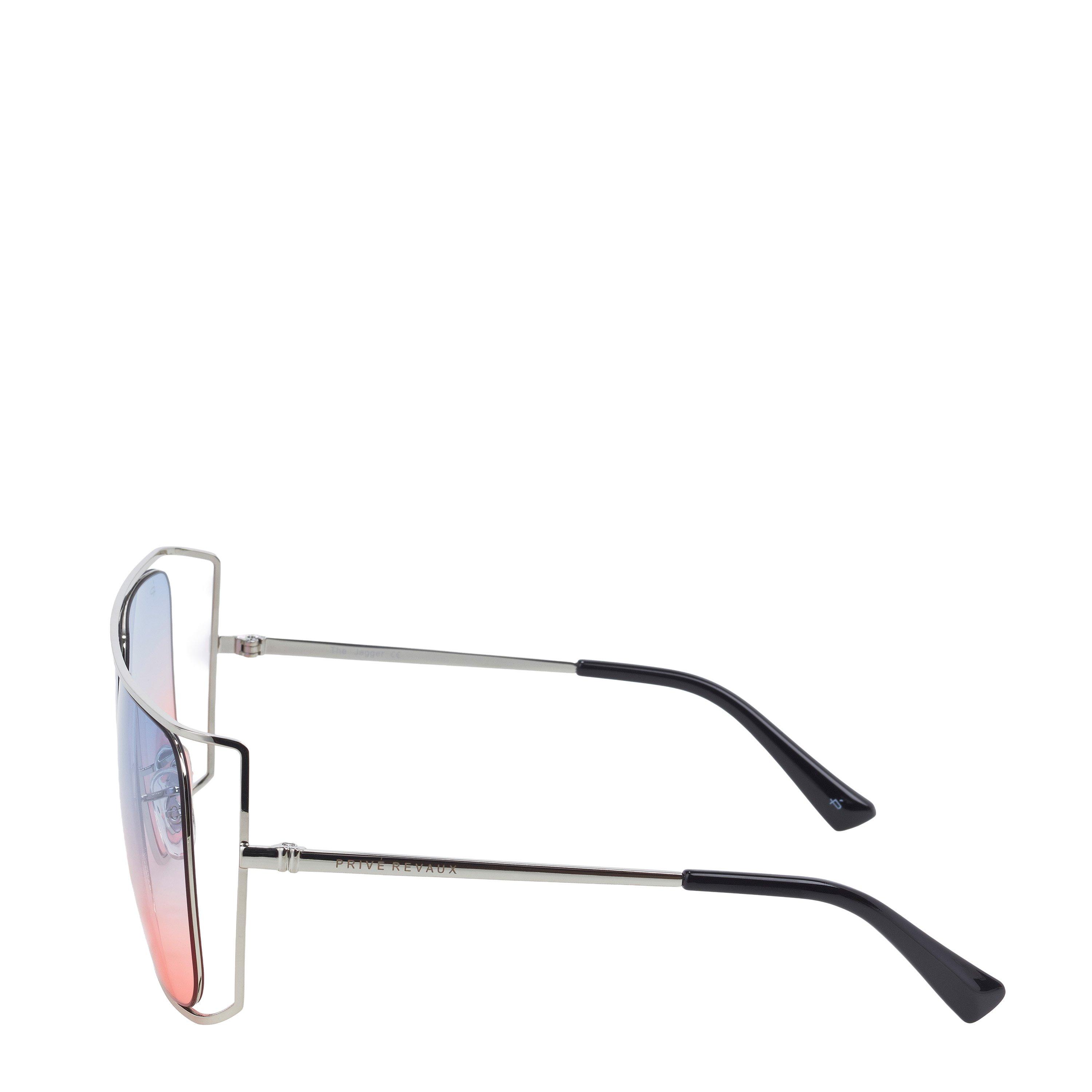 Silver - Prive Revaux - Adults The Jagger Rectangle Sunglasses - 2