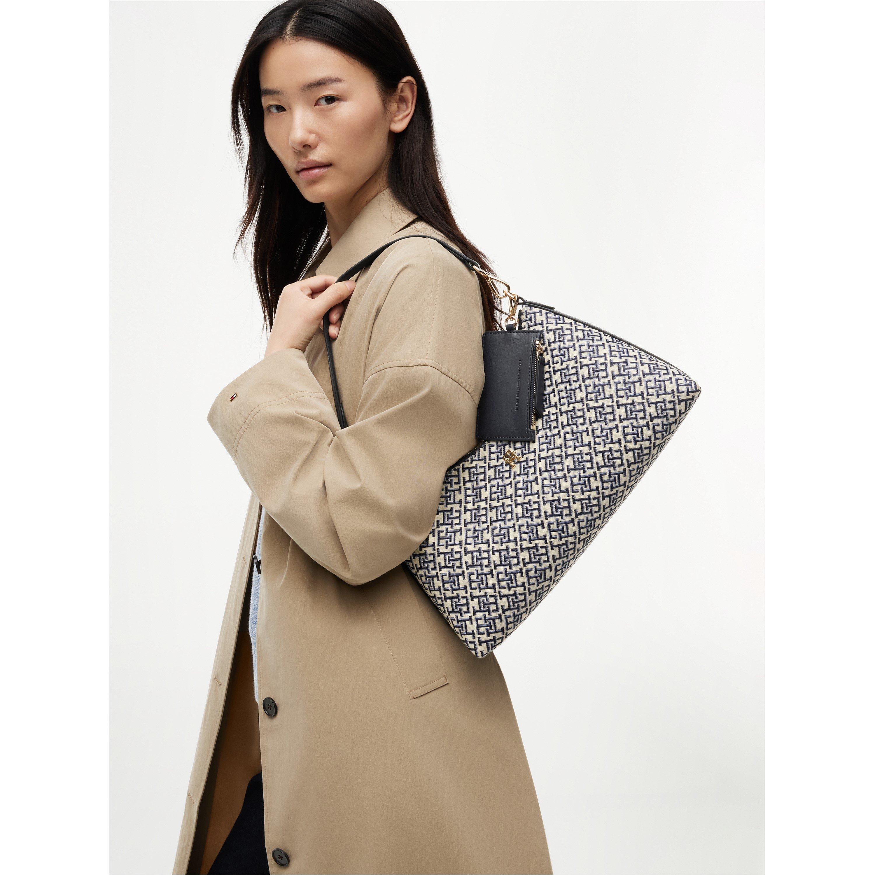 Blue Mono - Tommy Hilfiger - Women's Shoulder Bag - 2