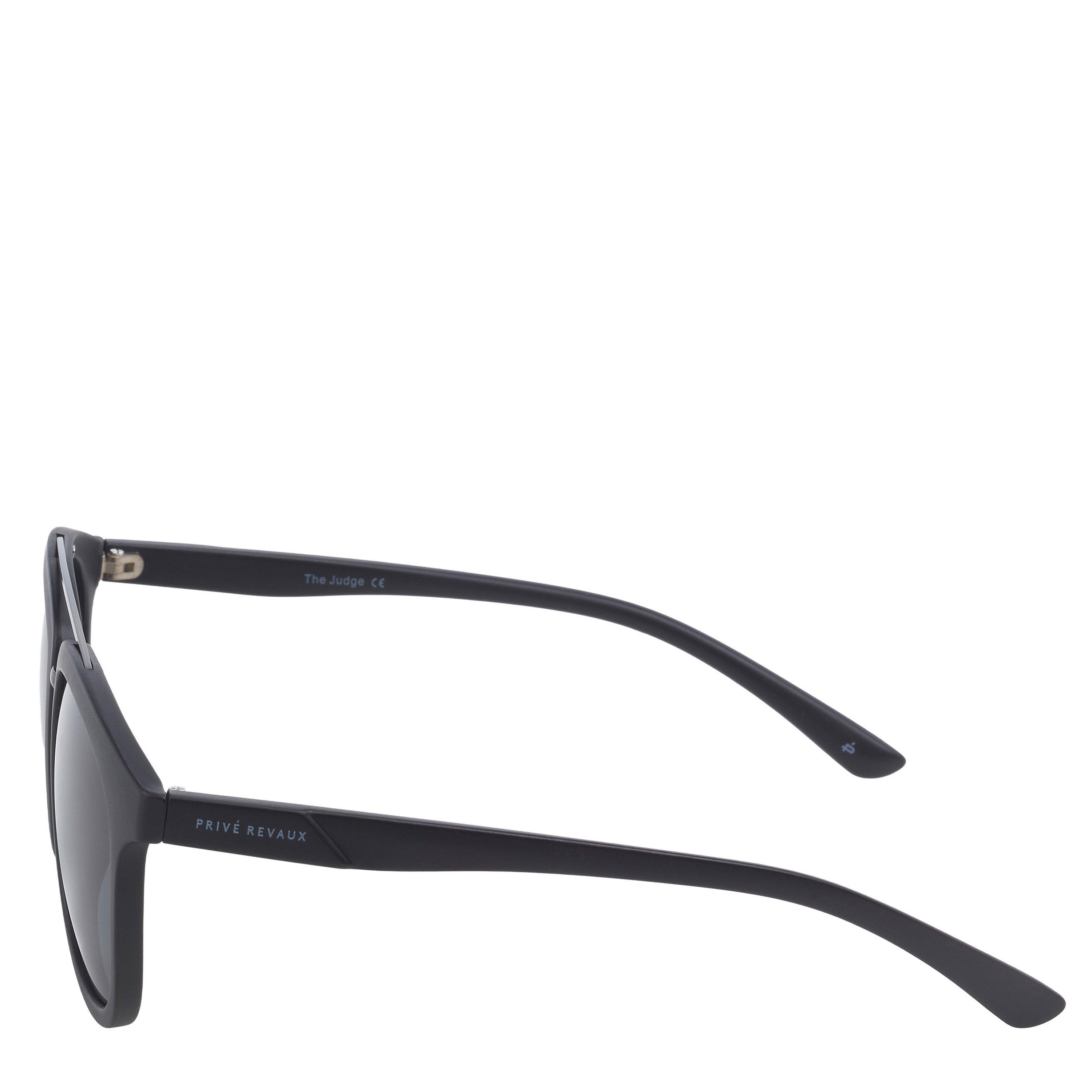 Black - Prive Revaux - Adults The Judge Rectangle Sunglasses - 2