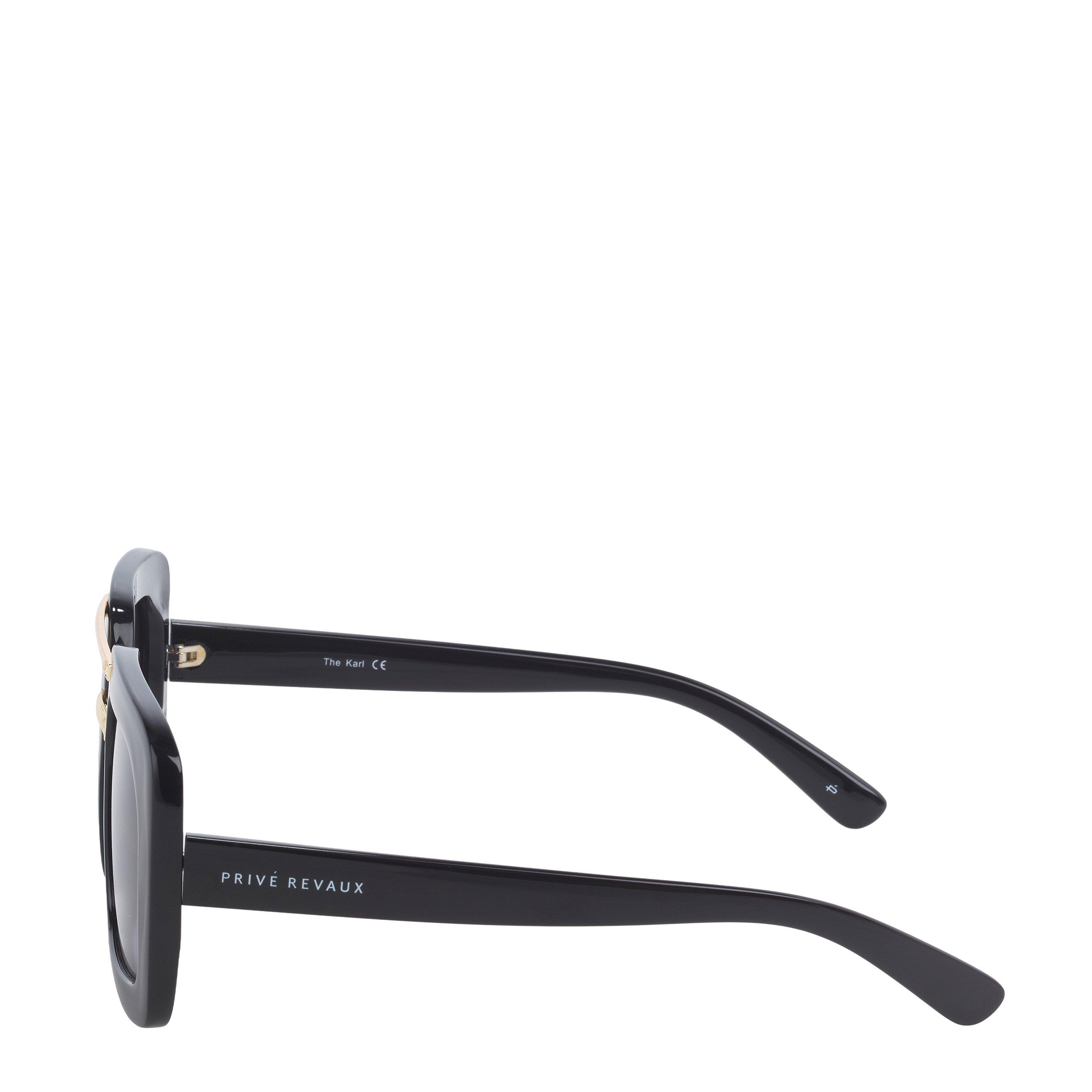 Schwarz - Prive Revaux - Adults Round Sunglasses - 2