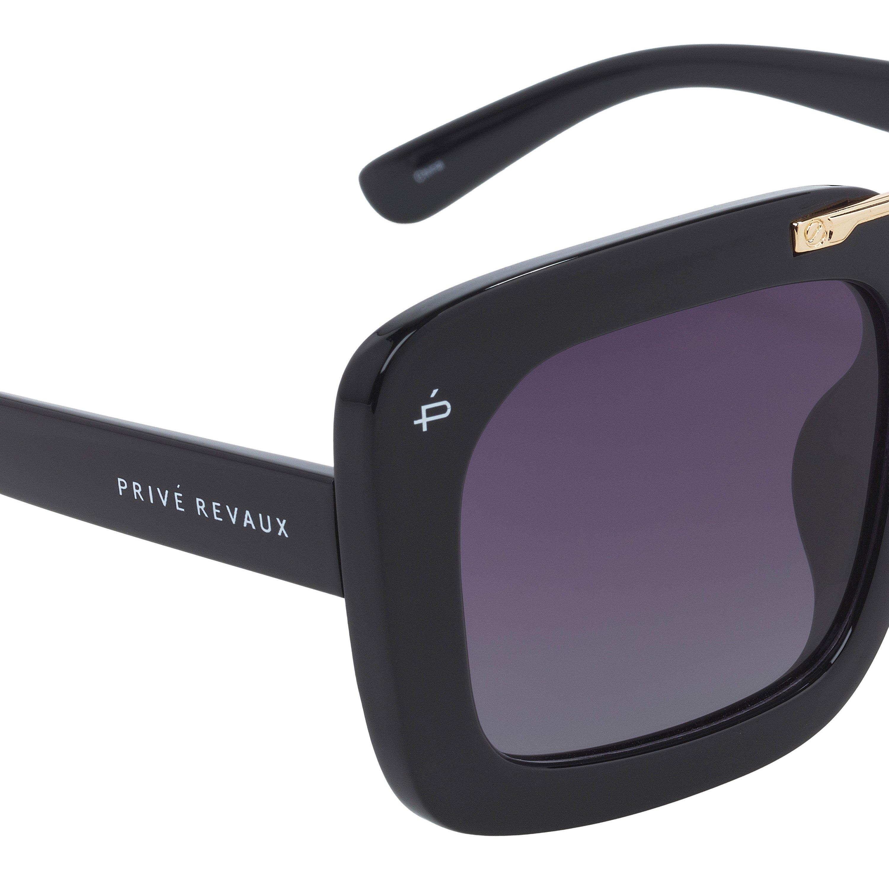 Schwarz - Prive Revaux - Adults Round Sunglasses - 3