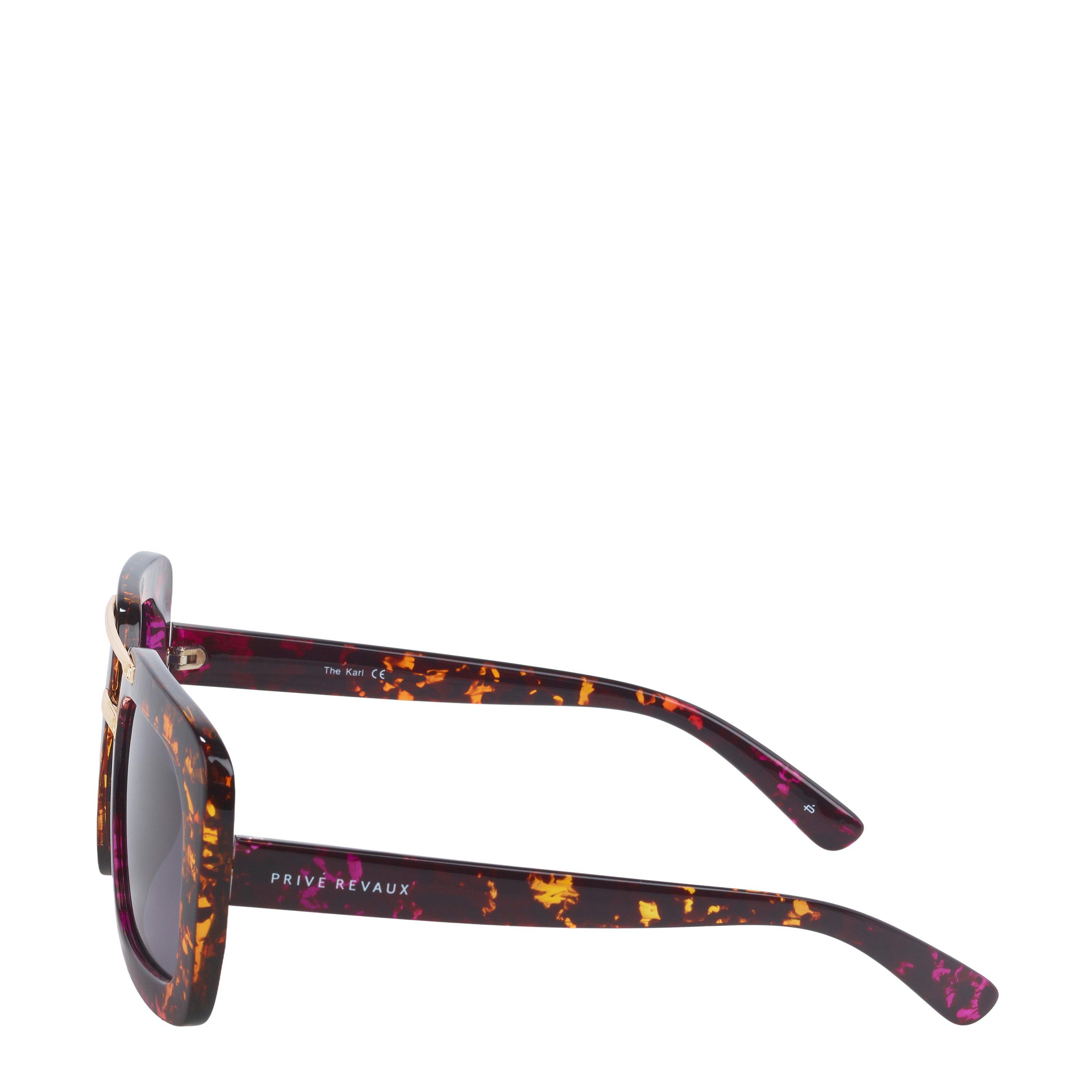 Purple - Prive Revaux - Adults Round Sunglasses - 2