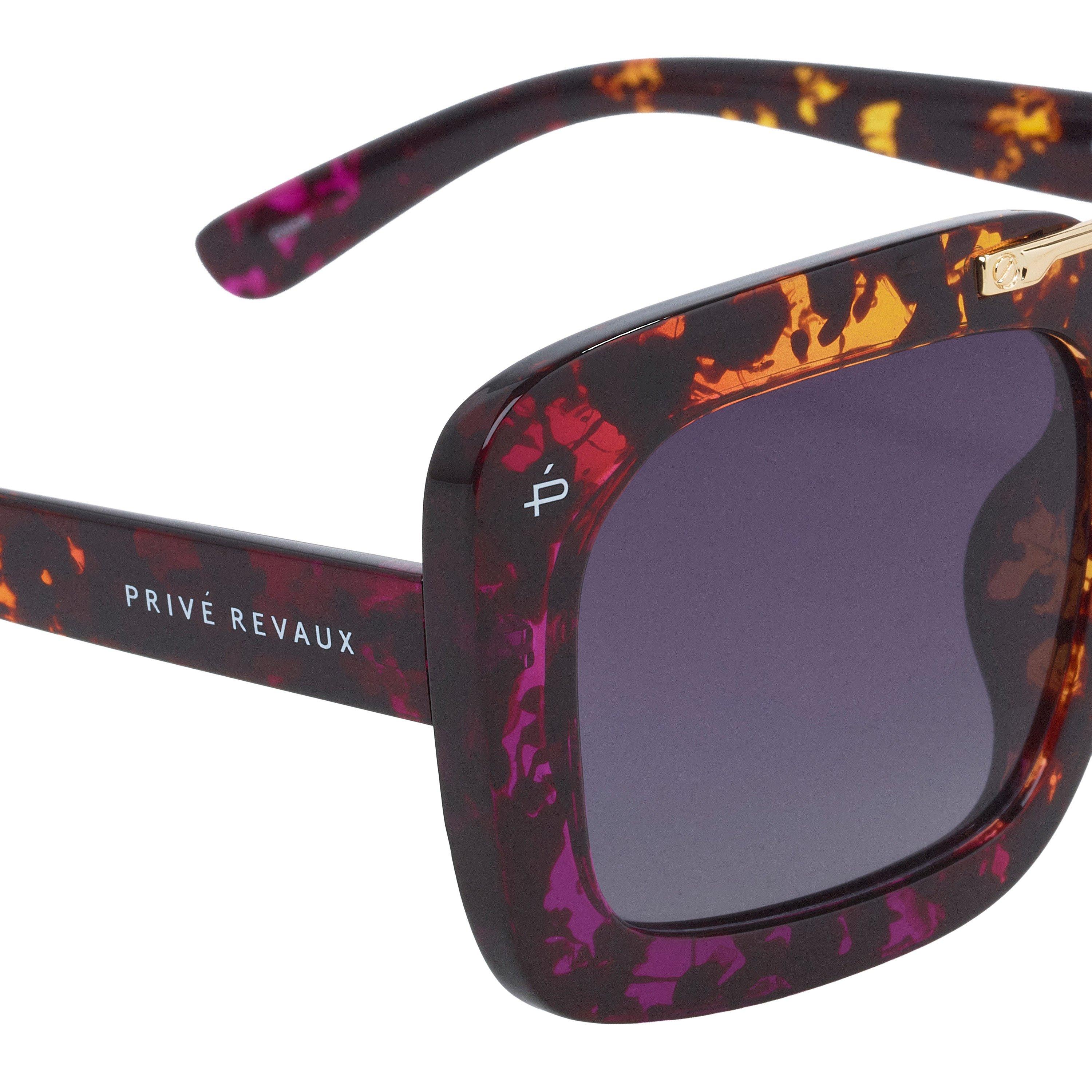 Purple - Prive Revaux - Adults Round Sunglasses - 3