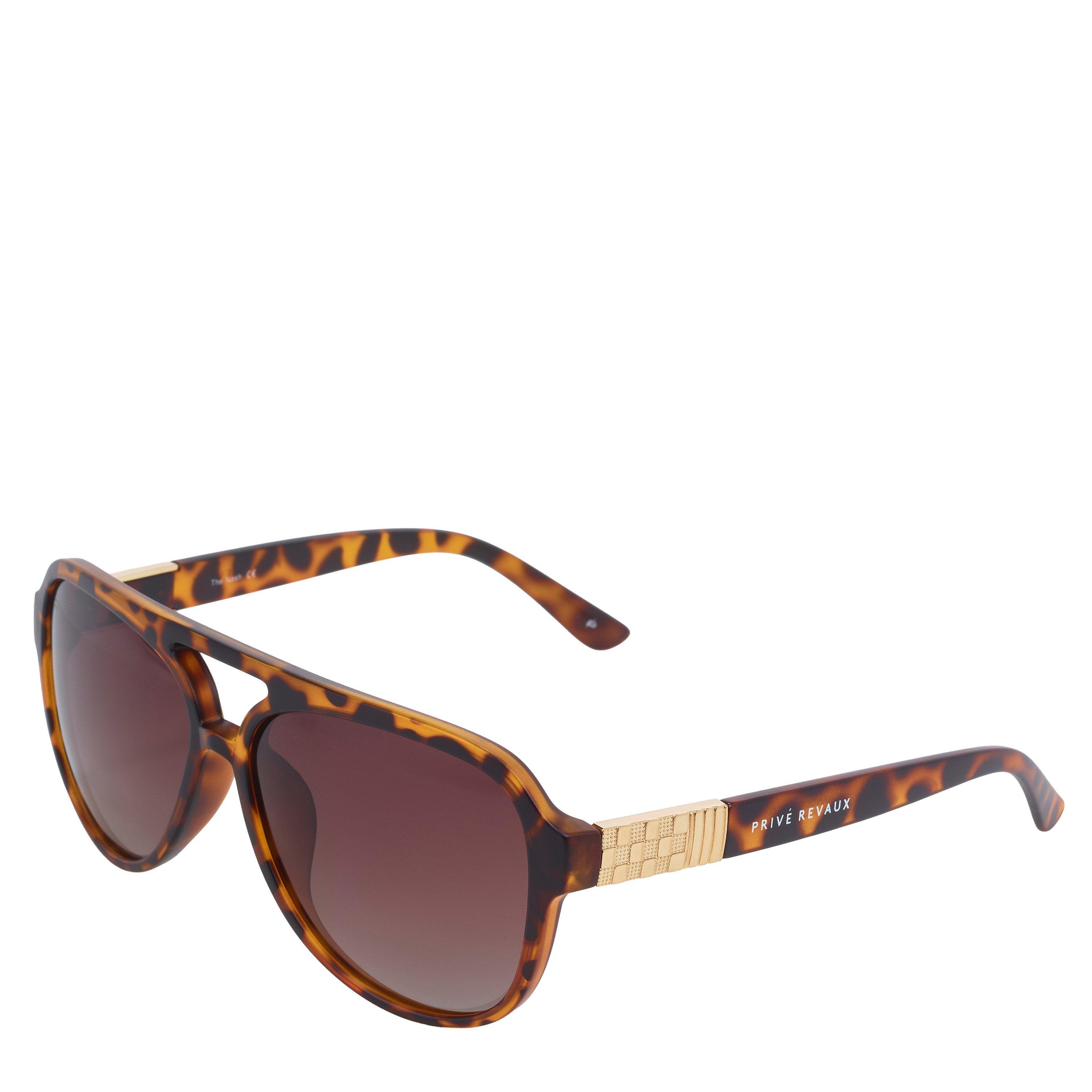 Prive Revaux  Adults The Nash Cat Eye Sunglasses - Brown