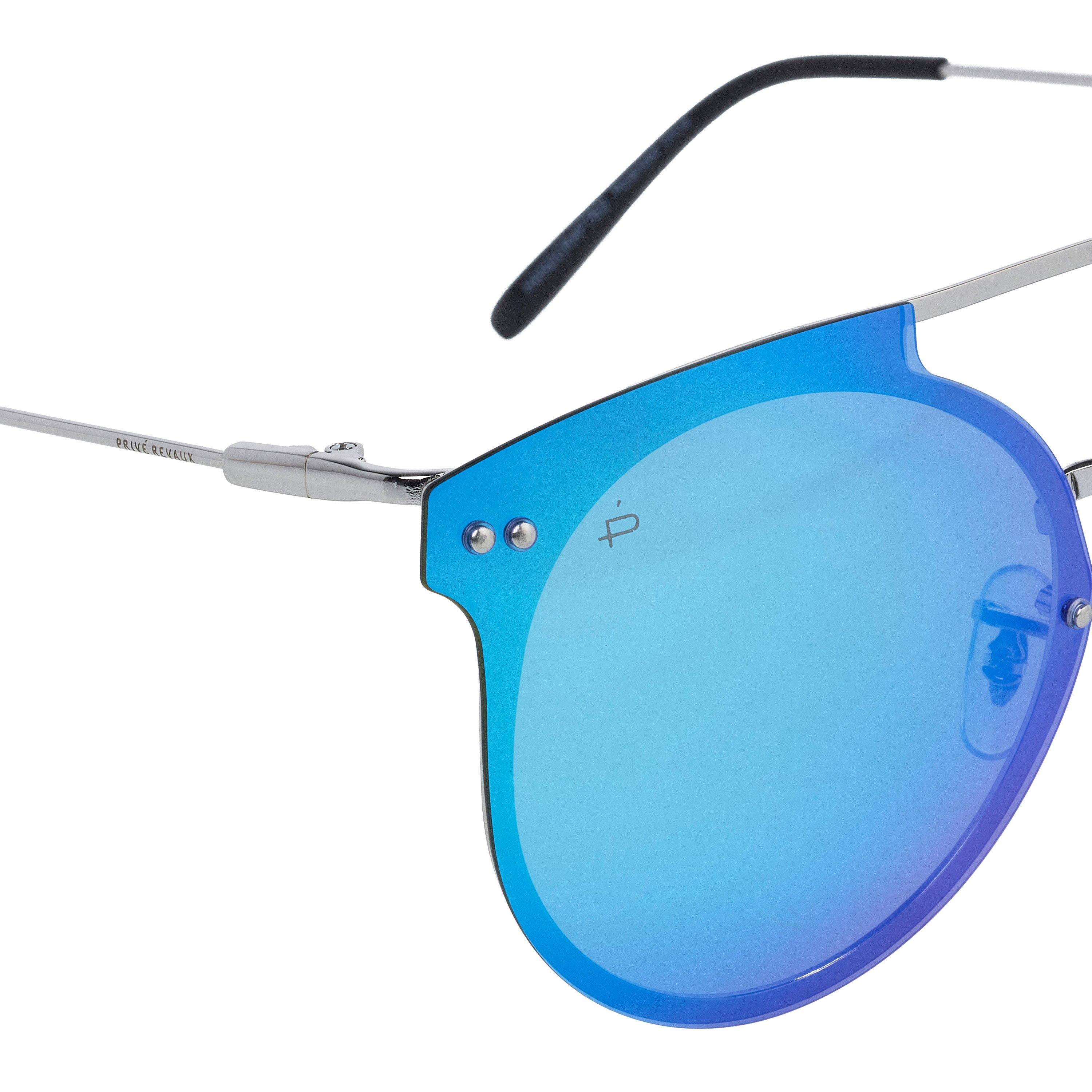Blue - Prive Revaux - Adults Nova Round Sunglasses - 2
