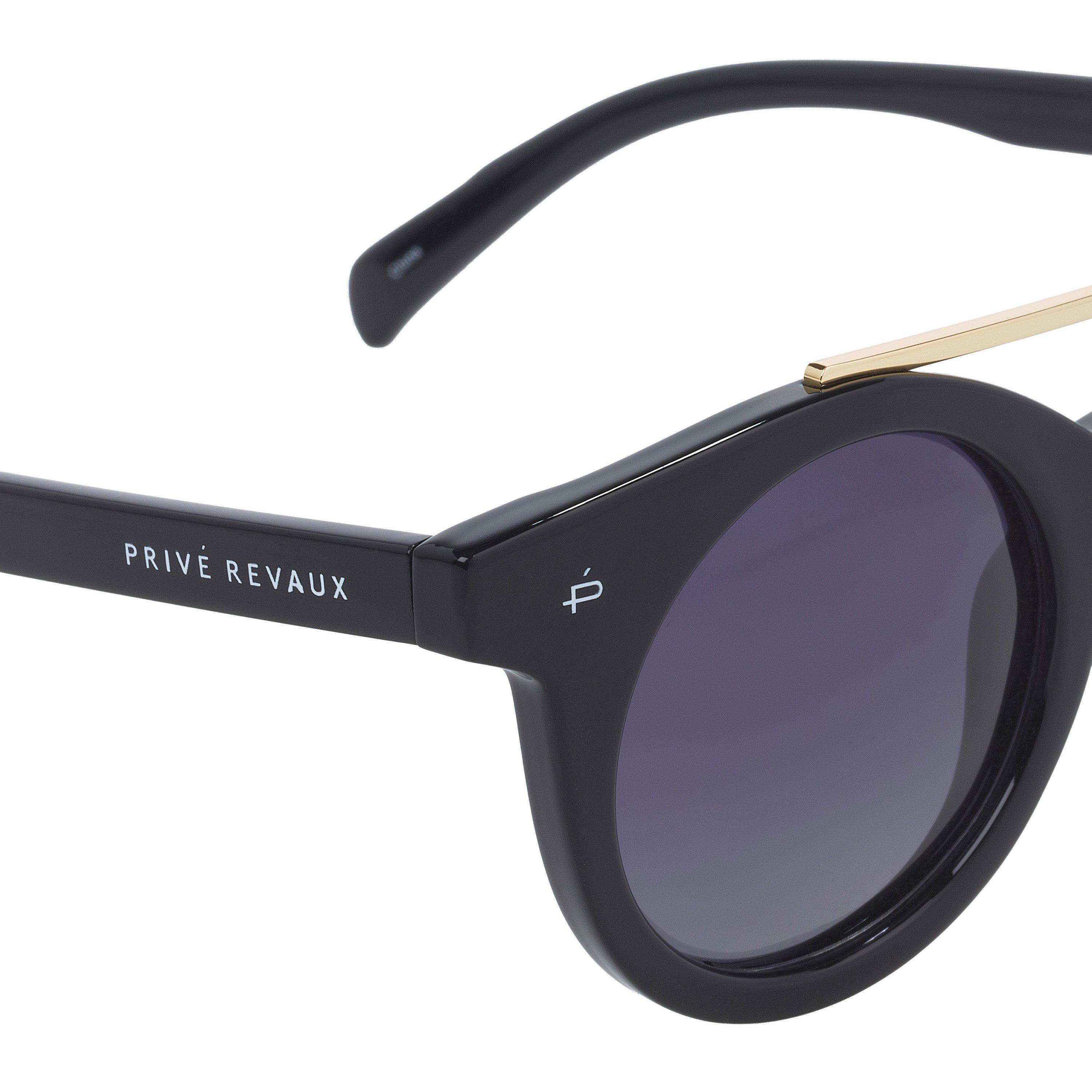 Black - Prive Revaux - Adults Reagan Round Sunglasses - 3