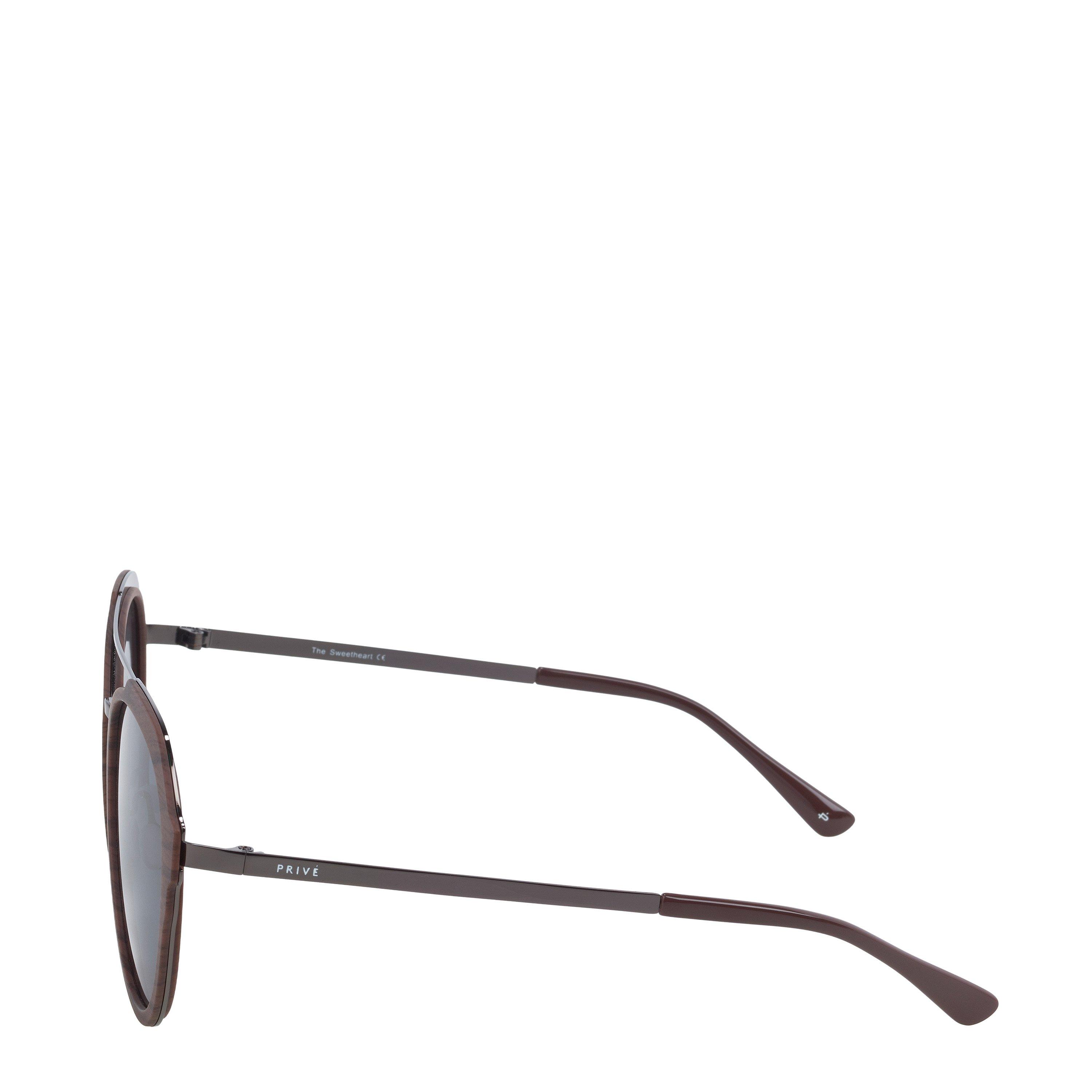 Sort - Prive Revaux - Adults The Sweetheart Oversized Sunglasses - 2