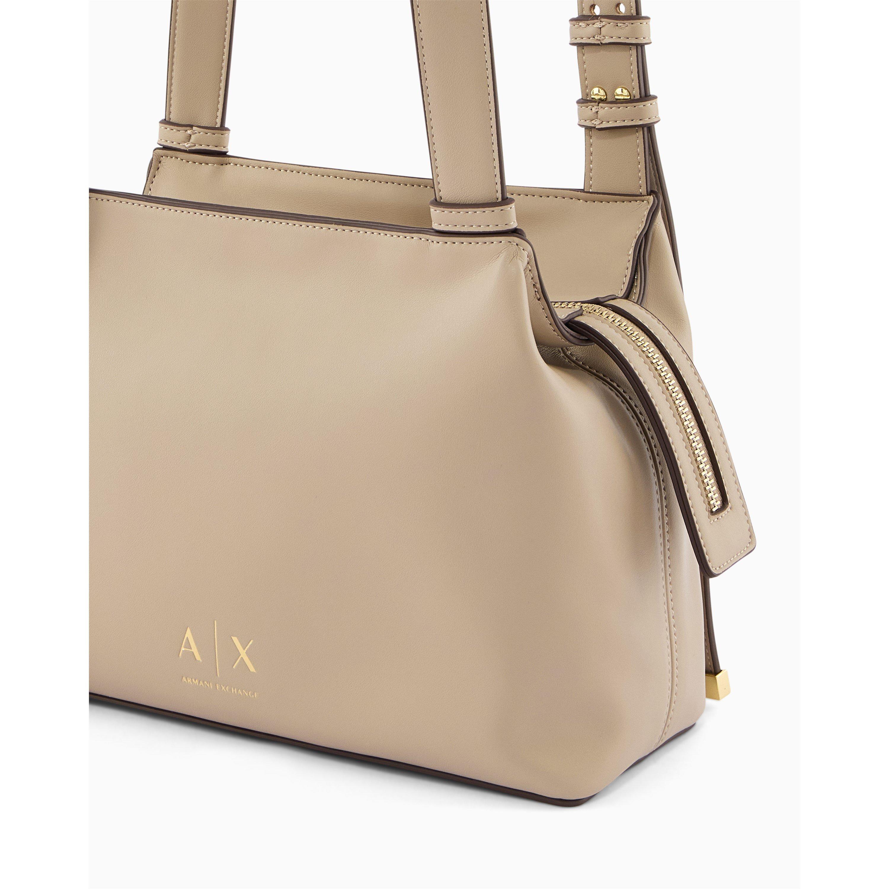 Sand - Armani Exchange - SHOPPING BAG - 4