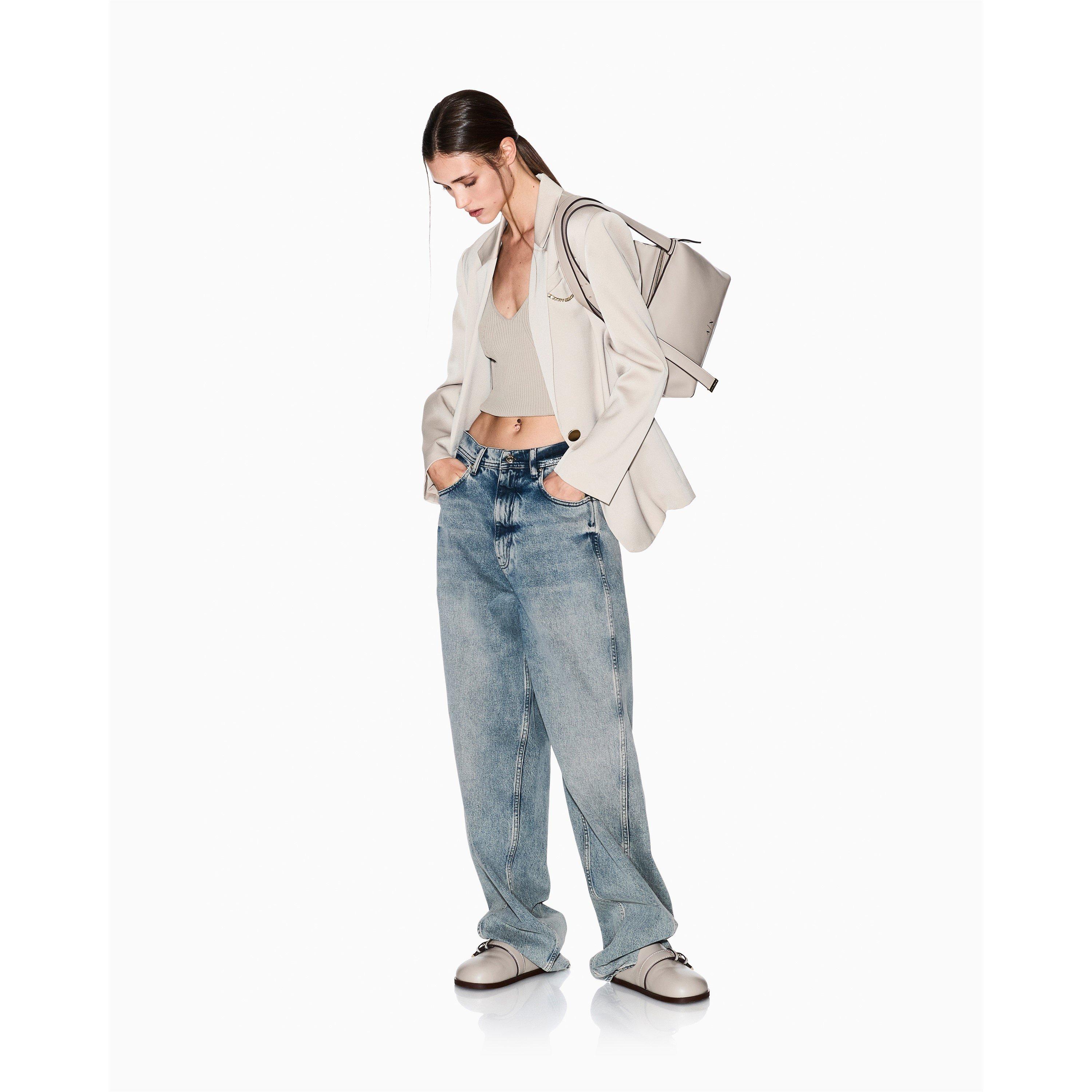 Sand - Armani Exchange - SHOPPING BAG - 4
