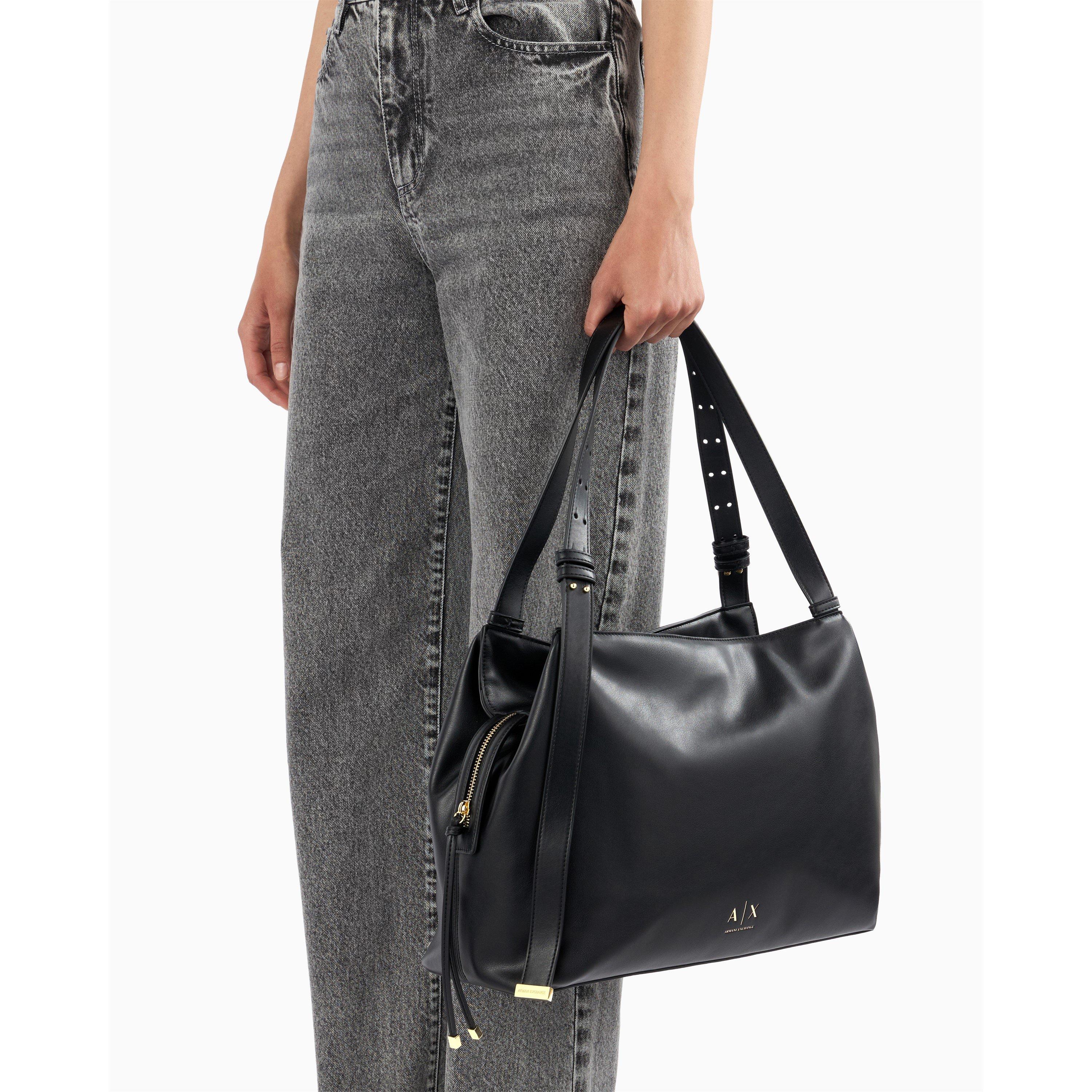Black - Armani Exchange - SHOPPING BAG - 2