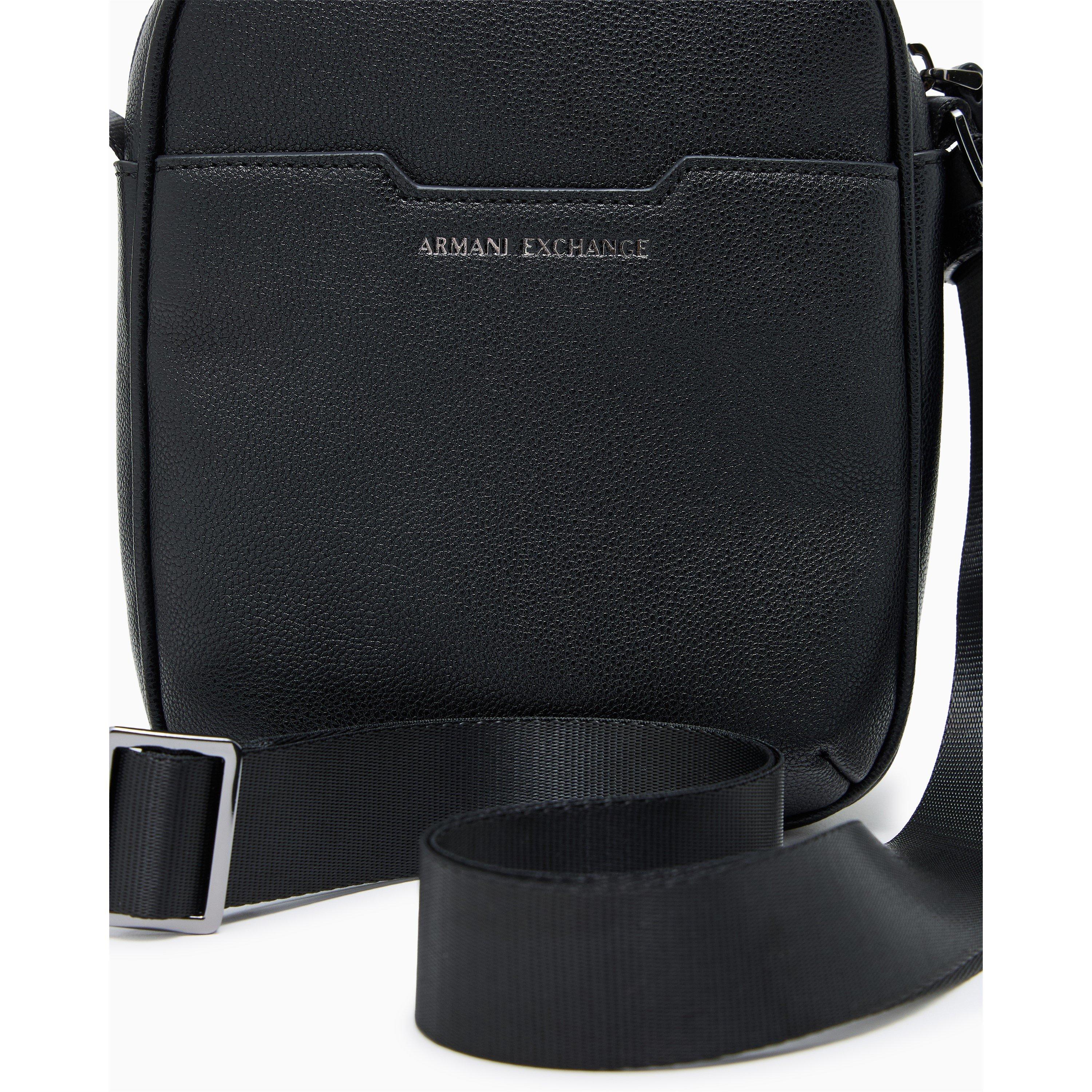 Black - Armani Exchange - Men's Cross Body Bag - 4