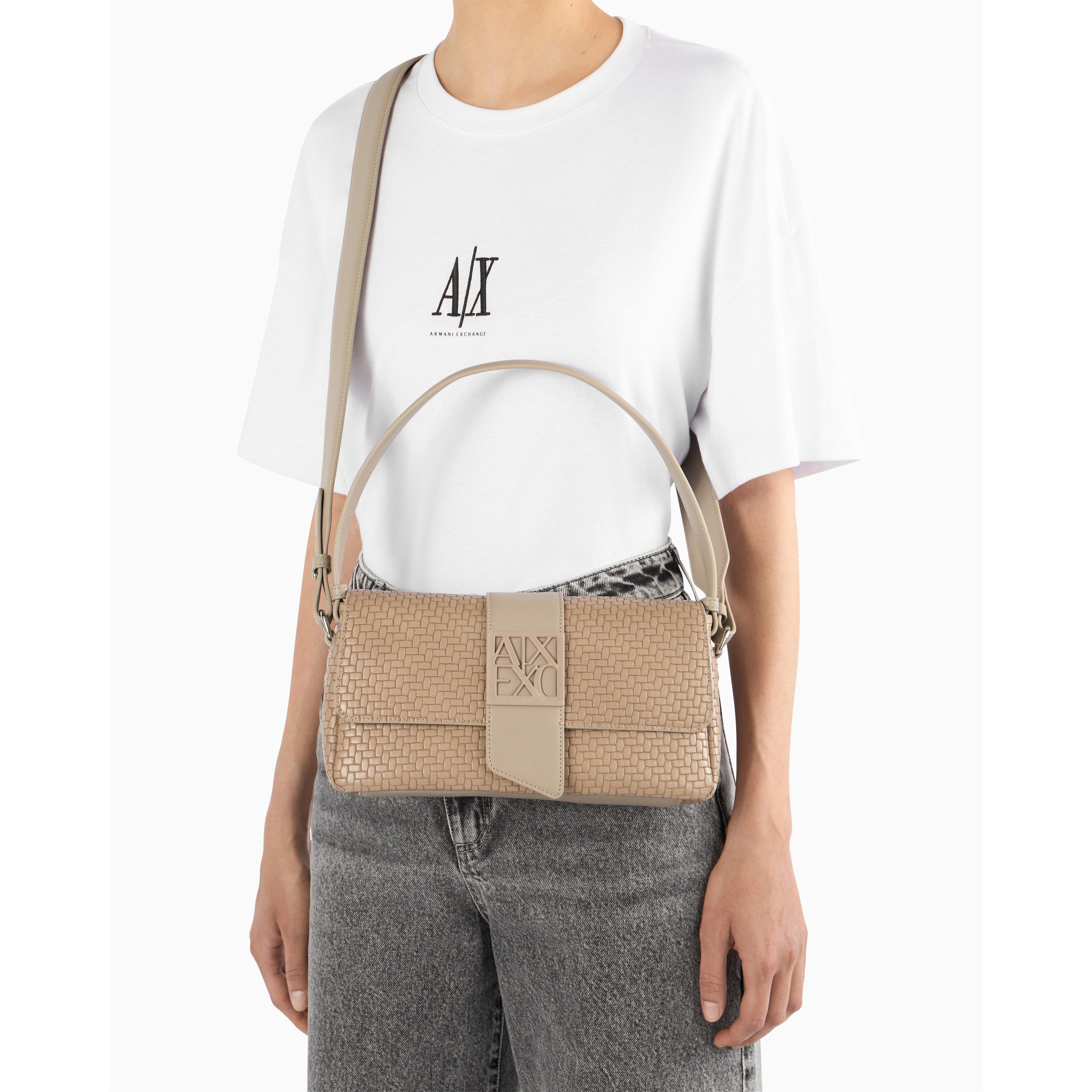 Sand - Armani Exchange - SHOULDER BAG - 1