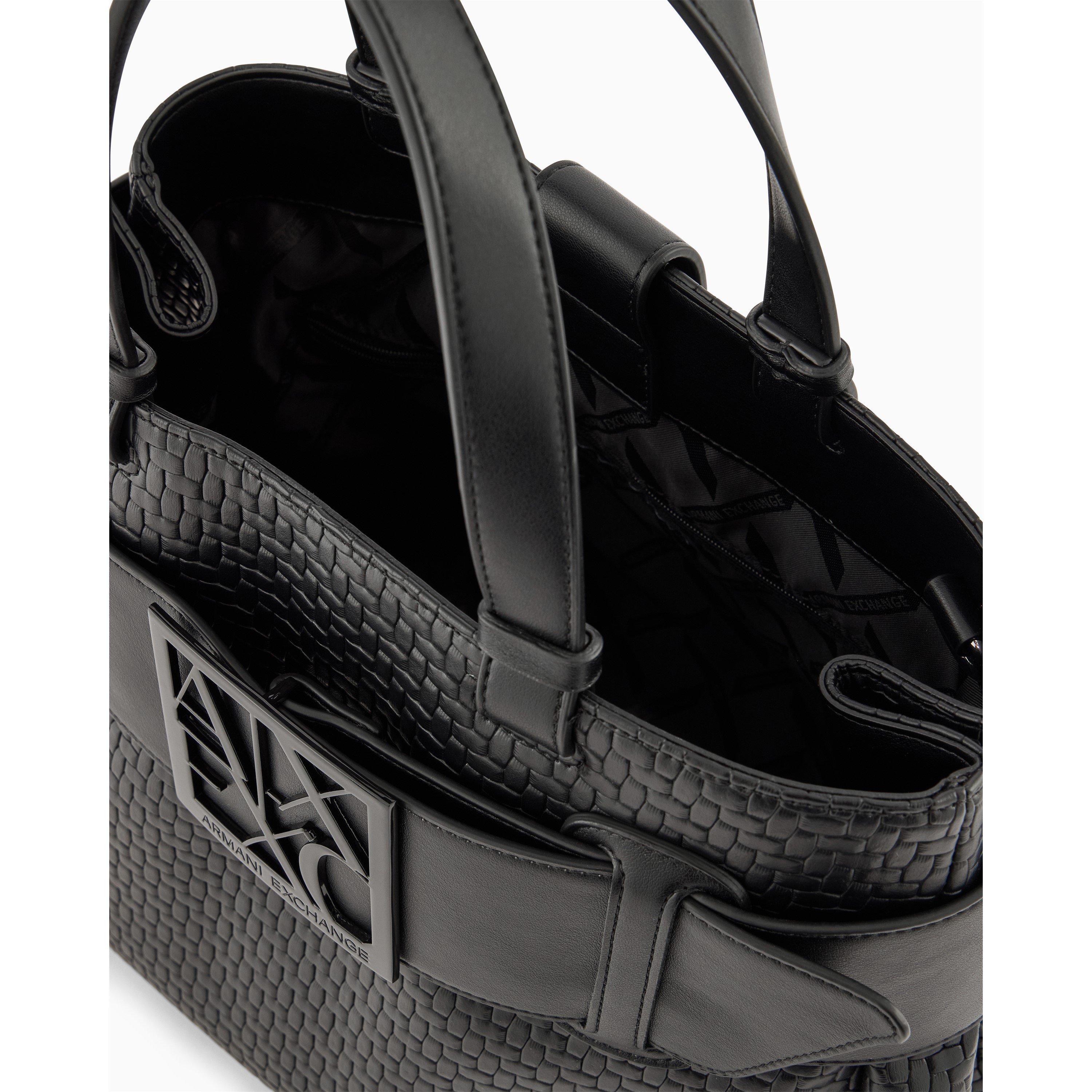 Black - Armani Exchange - SHOPPING BAG - 9