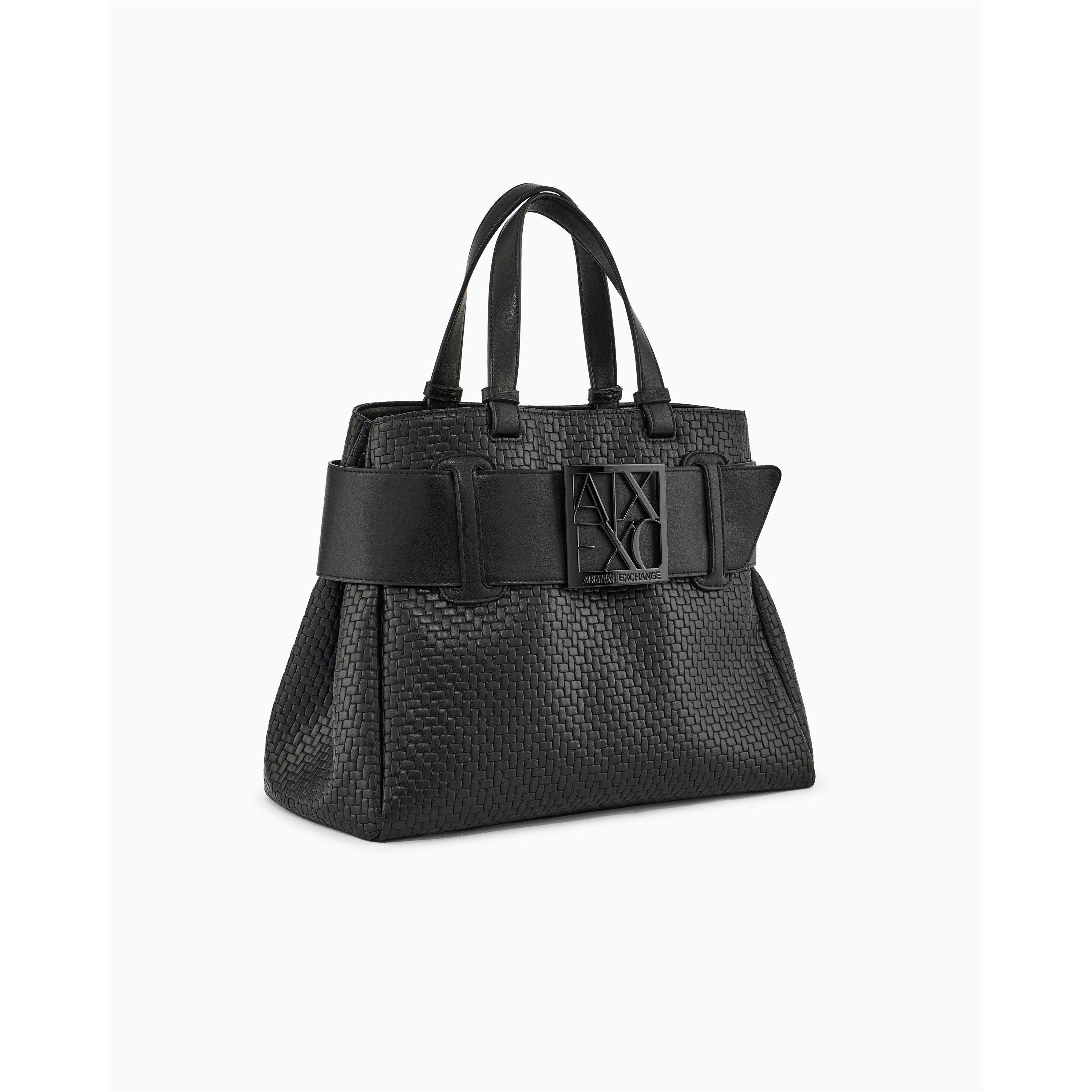 Black - Armani Exchange - SHOPPING BAG - 4