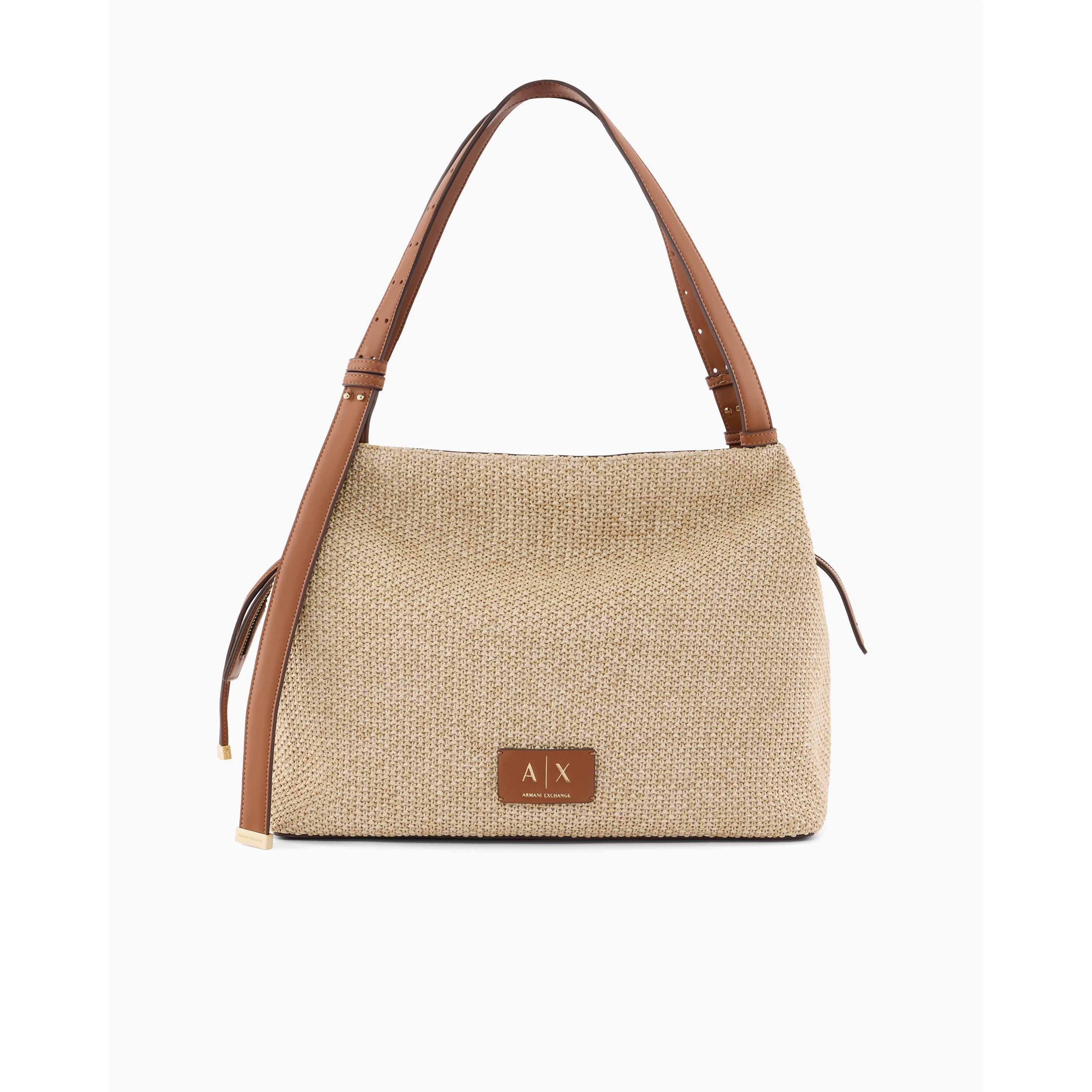 Armani Exchange Women's Grey Shopping Bag, Sports Direct - Image 4