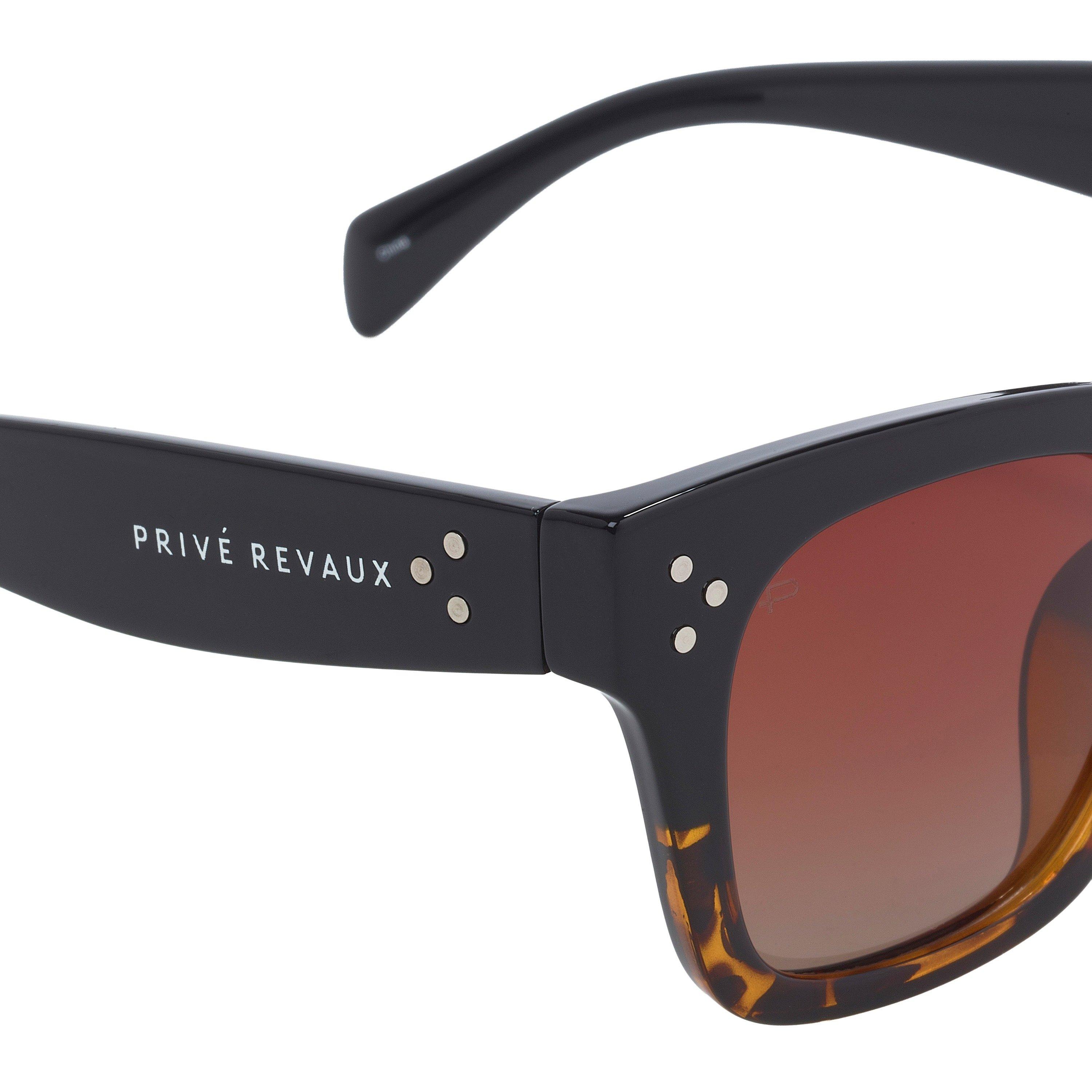 Brun - Prive Revaux - Adults Kennedy Rectangle Sunglasses - 3