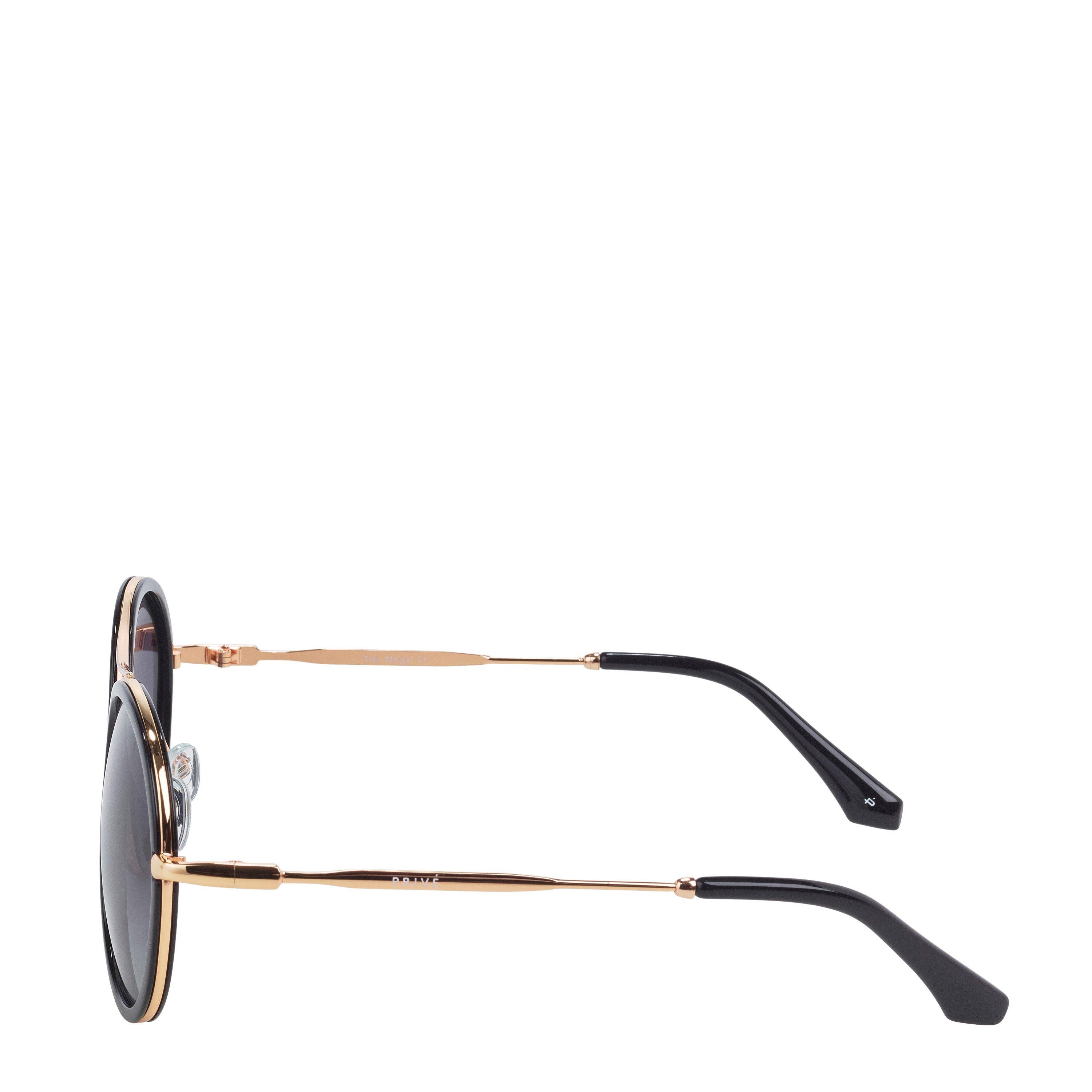 Guld - Prive Revaux - Mogul Rectangle Sunglasses - 2