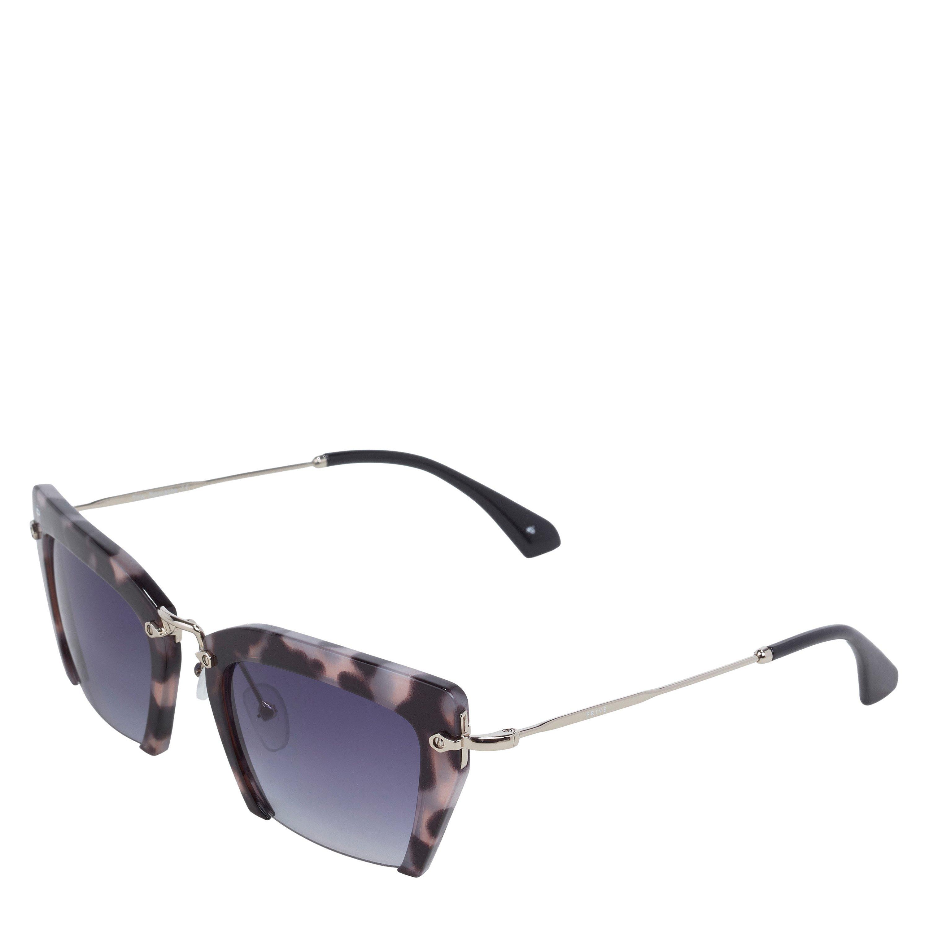 Silver - Prive Revaux - Adults The Socialite Round Sunglasses - 1