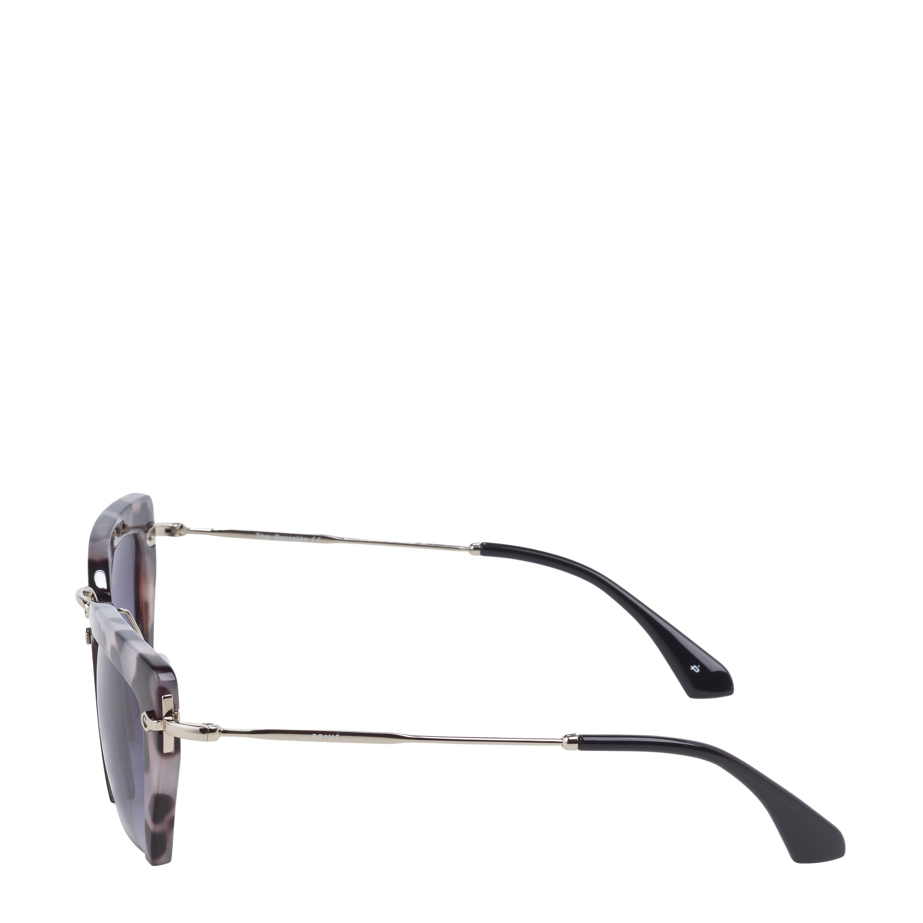 Silver - Prive Revaux - Adults The Socialite Round Sunglasses - 2