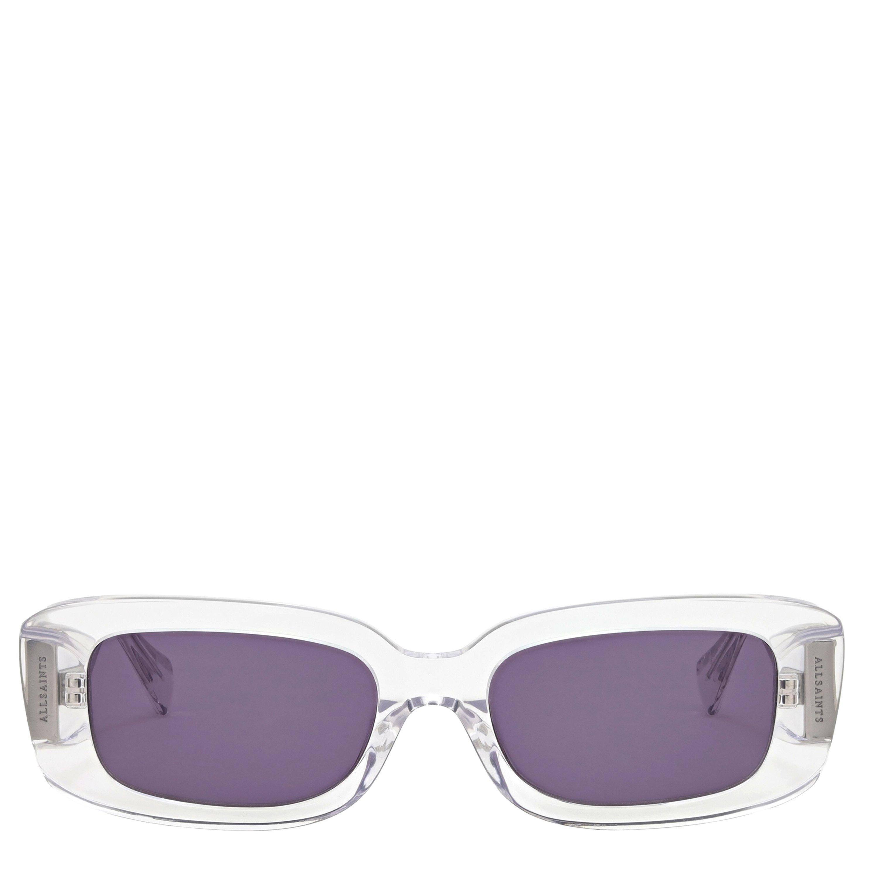 Allsaints  All Sonic 99 Geometric Rectangle Sunglasses - Crystal
