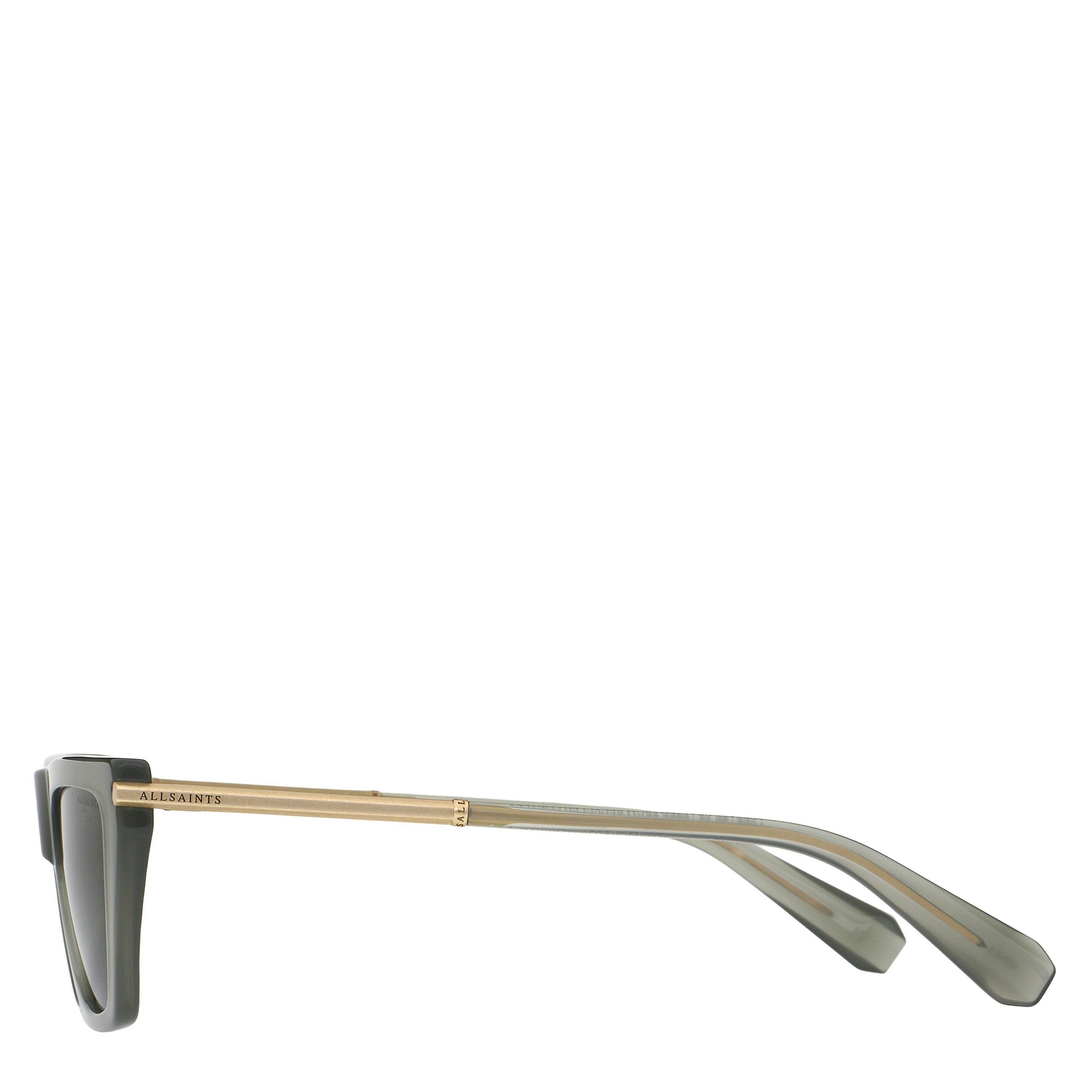 Grey Khaki - AllSaints - Women's Minka Angular Frame Cat Eye Sunglasses - 3