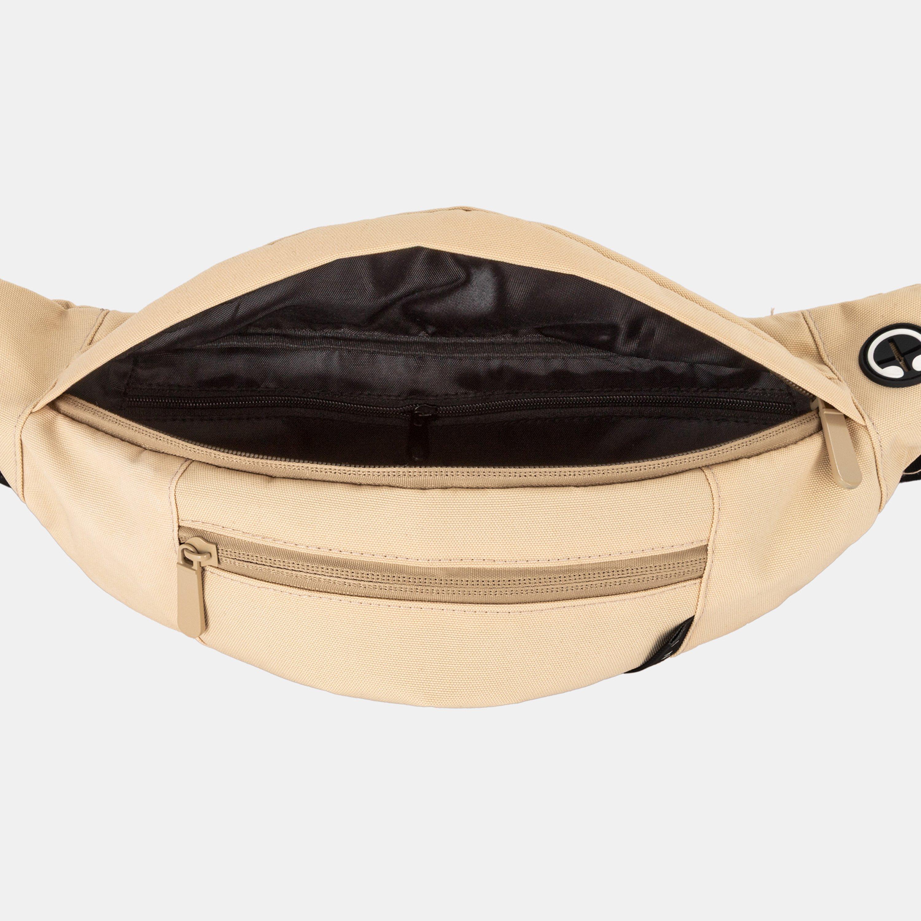 Beige - Linea - Multiway Zip Bum Bag - 4