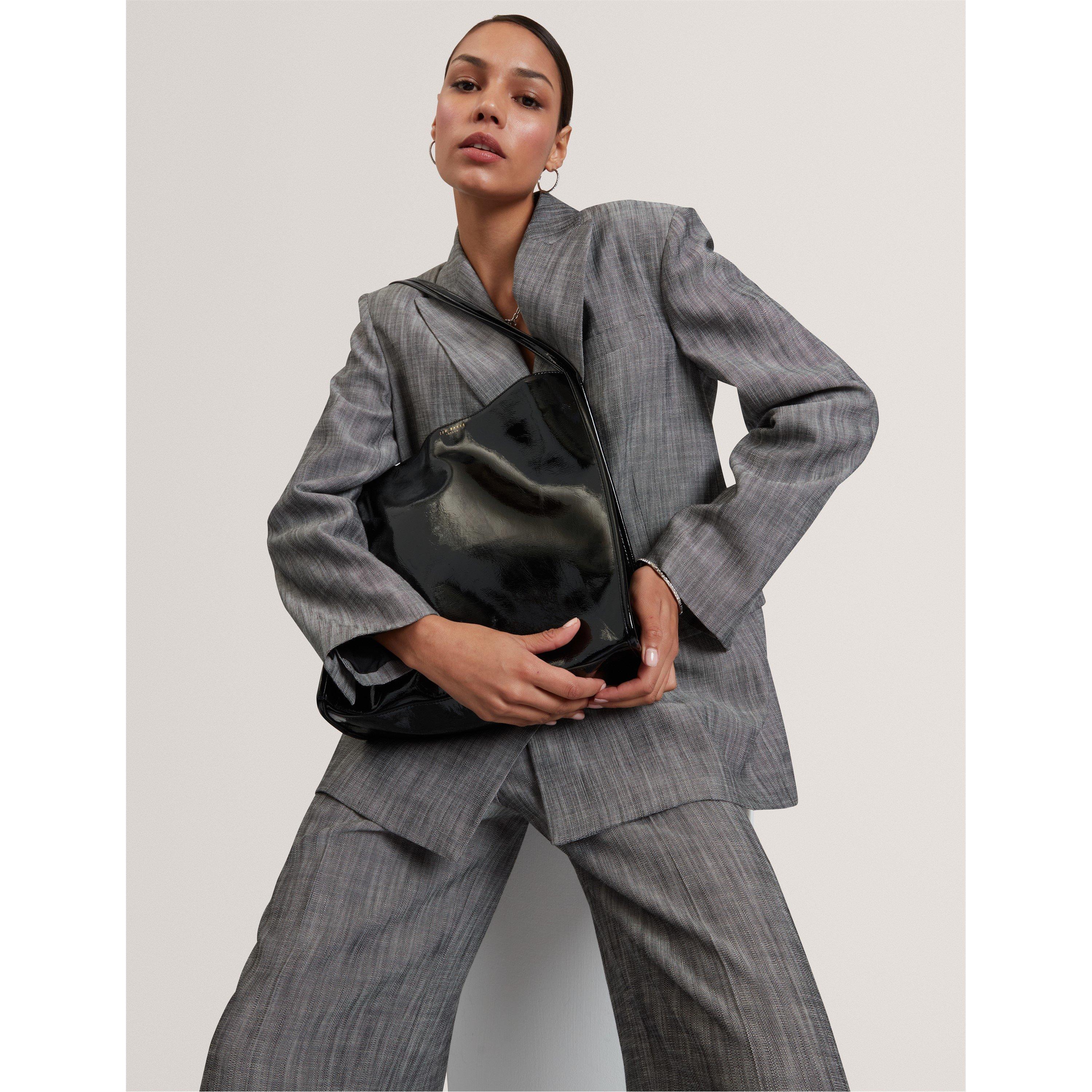 Black - Ted Baker - Women's PU Tote Bag - 3