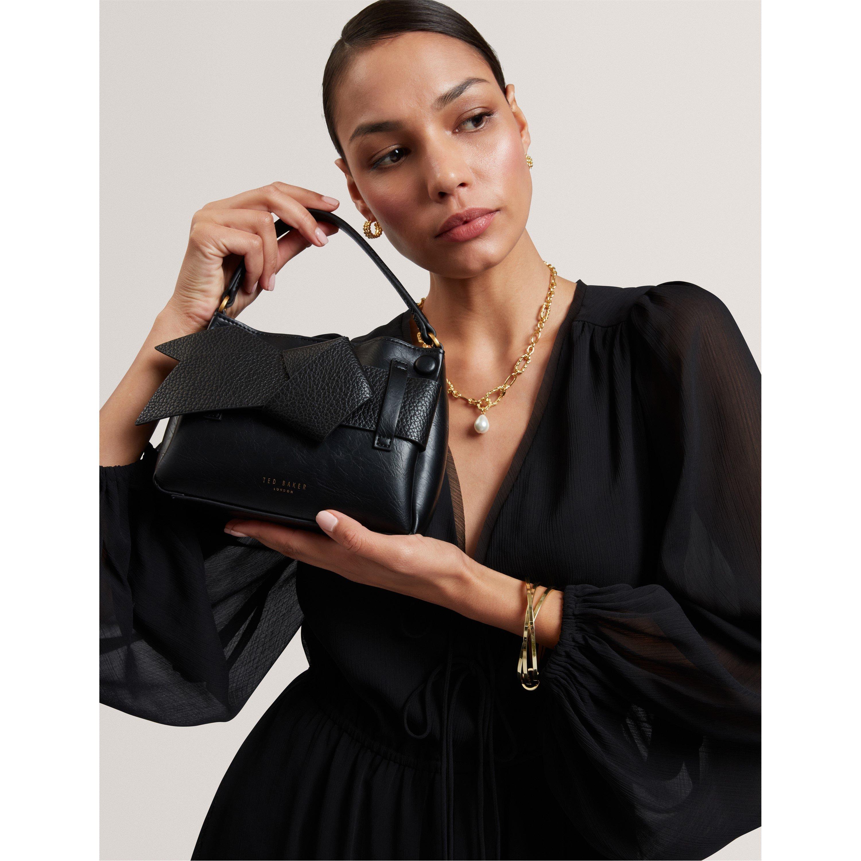 Black - Ted Baker - Ted Top Handle Bag Ld61 - 3