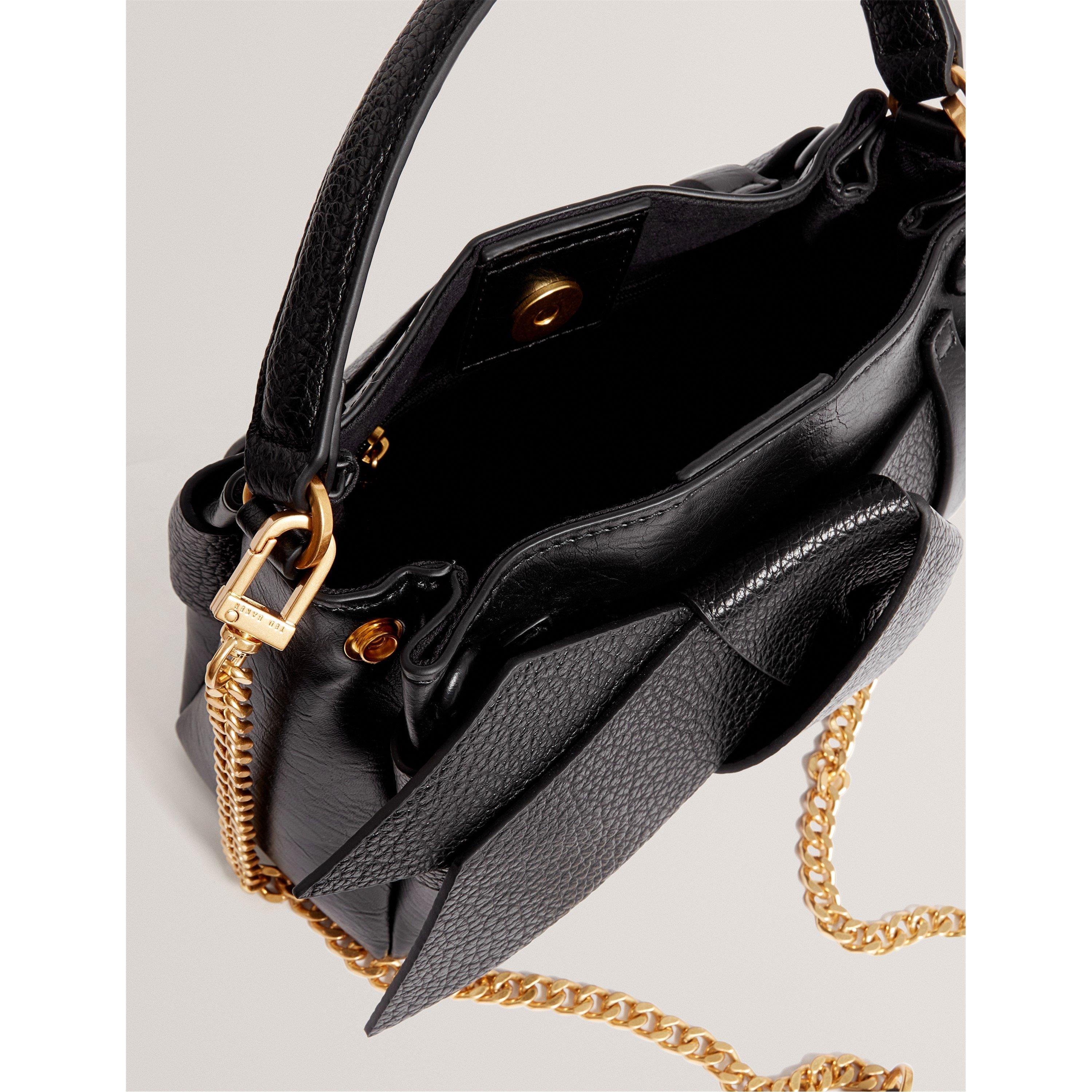 Black - Ted Baker - Ted Top Handle Bag Ld61 - 5