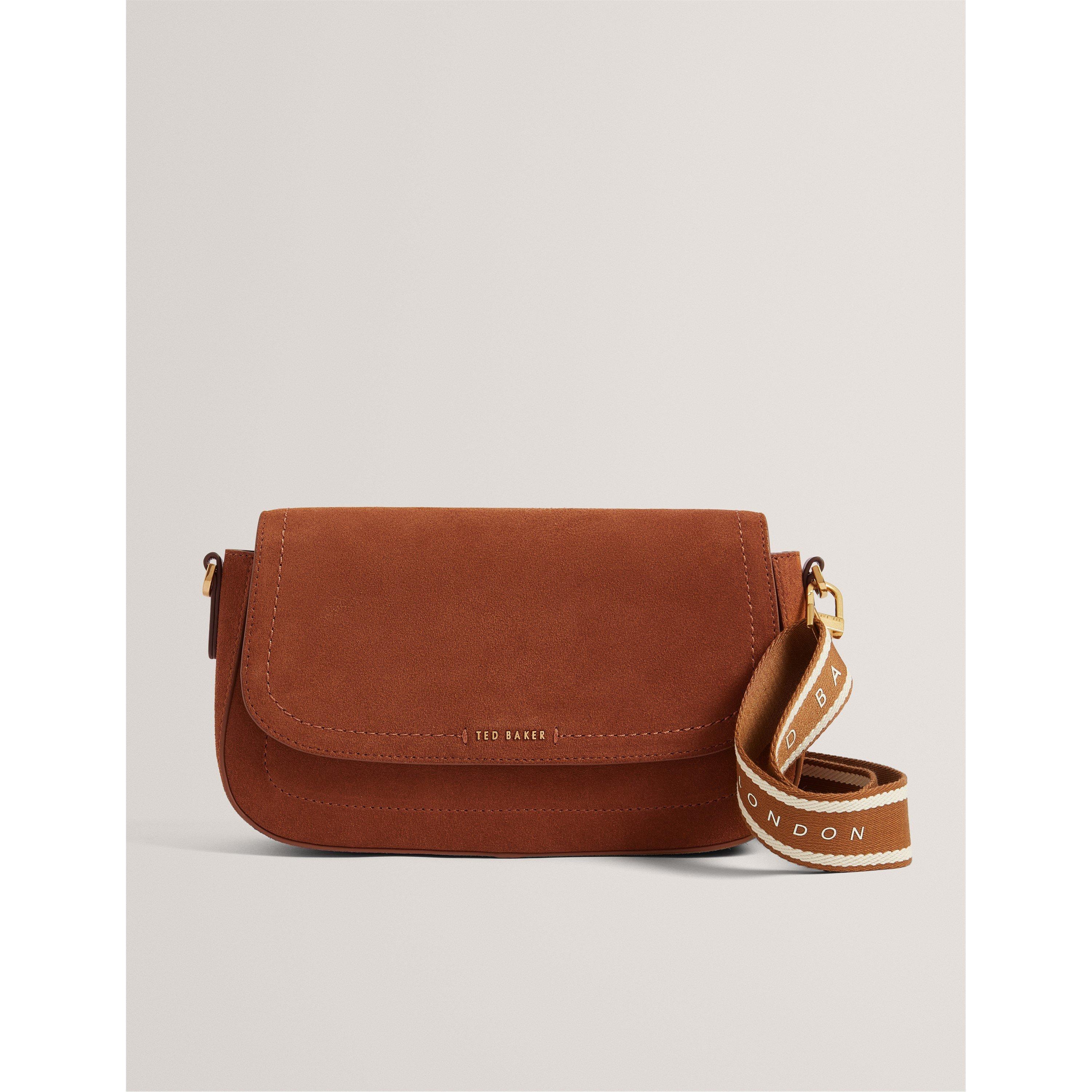 Ted Baker Women's Suede Crossbody Bag - Brown
