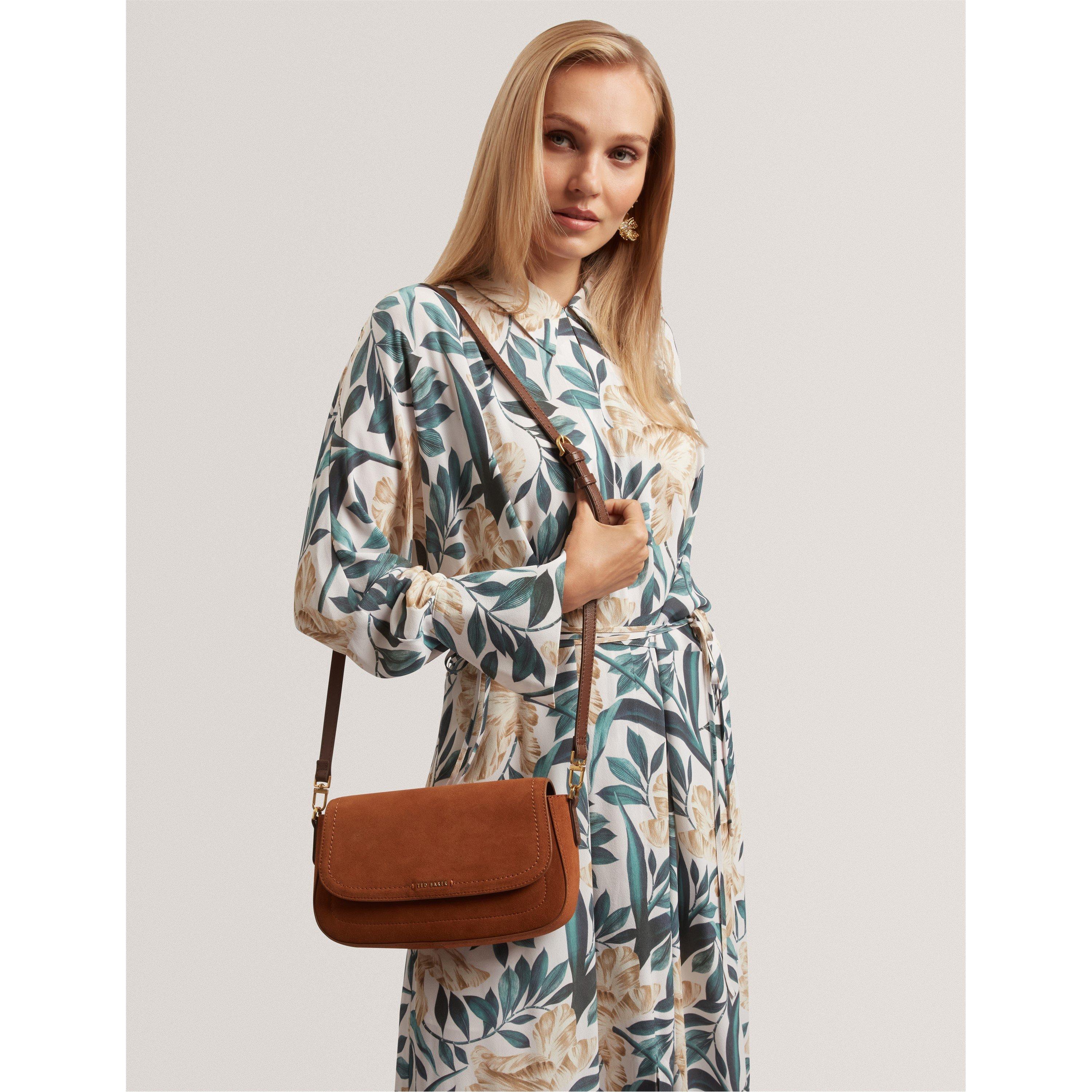 Marron - Ted Baker - Ted Suede Xbody Bag Ld61 - 3