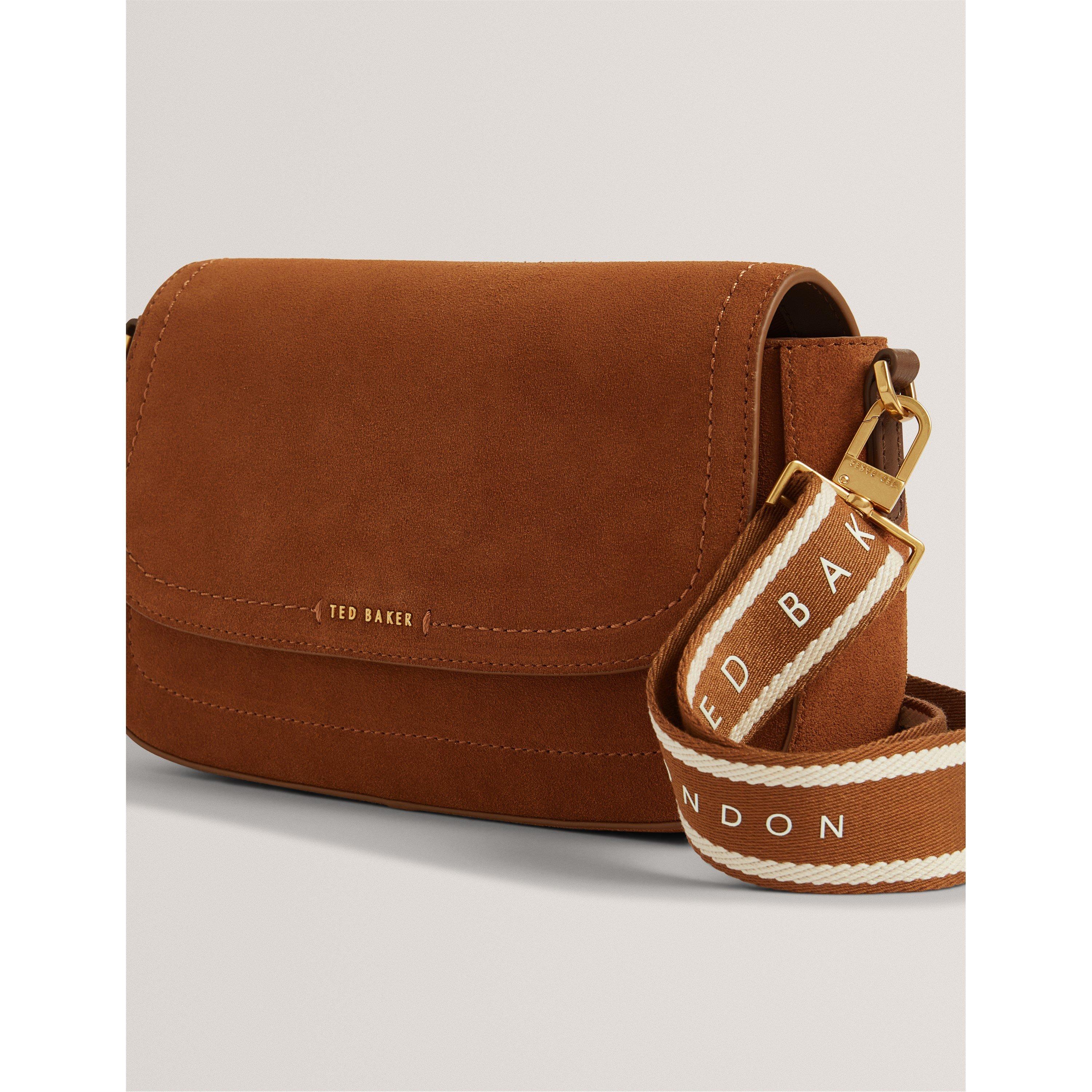 Marron - Ted Baker - Ted Suede Xbody Bag Ld61 - 4