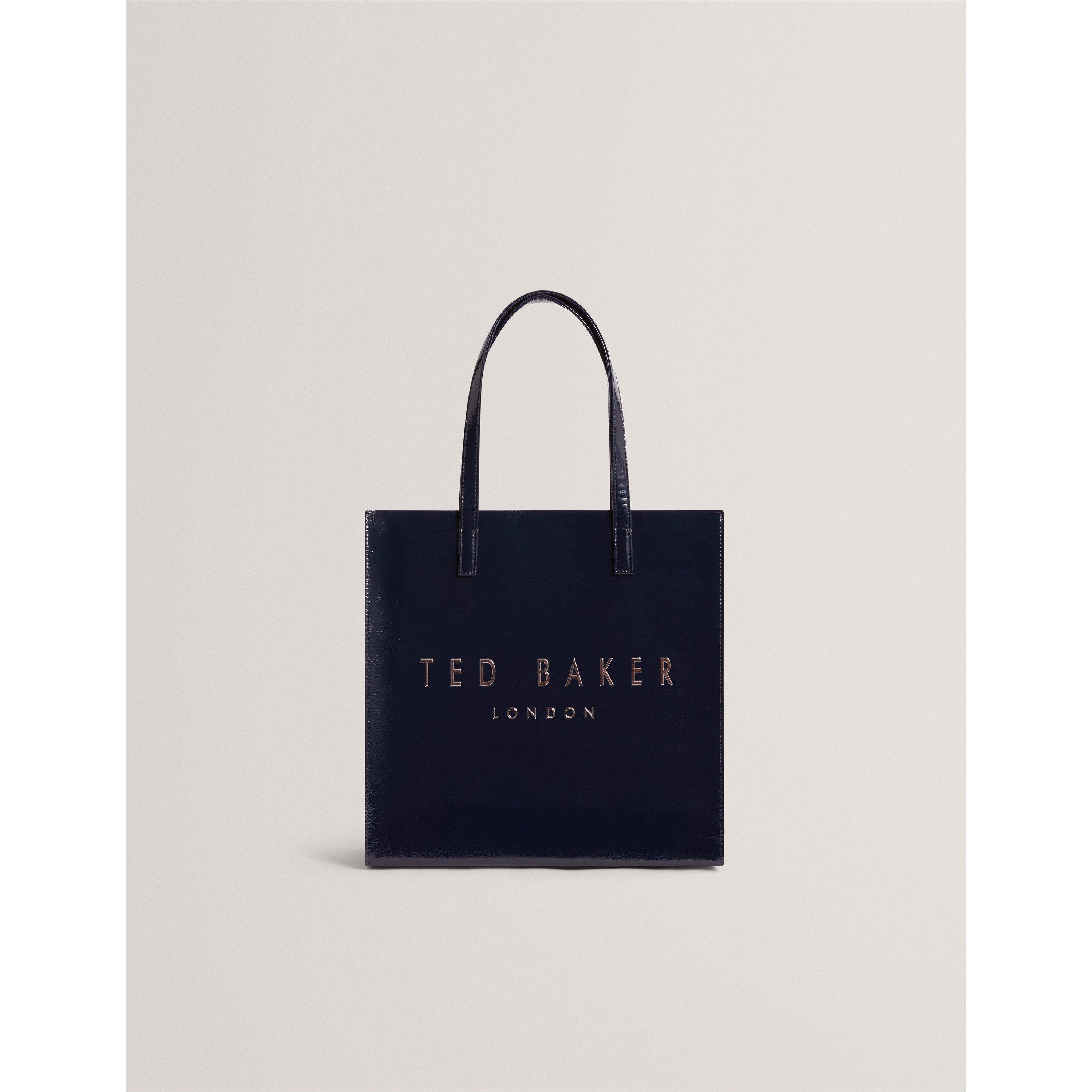 Ted Baker Ted Baker Crinkle Large Icon Tote Bag - Navy