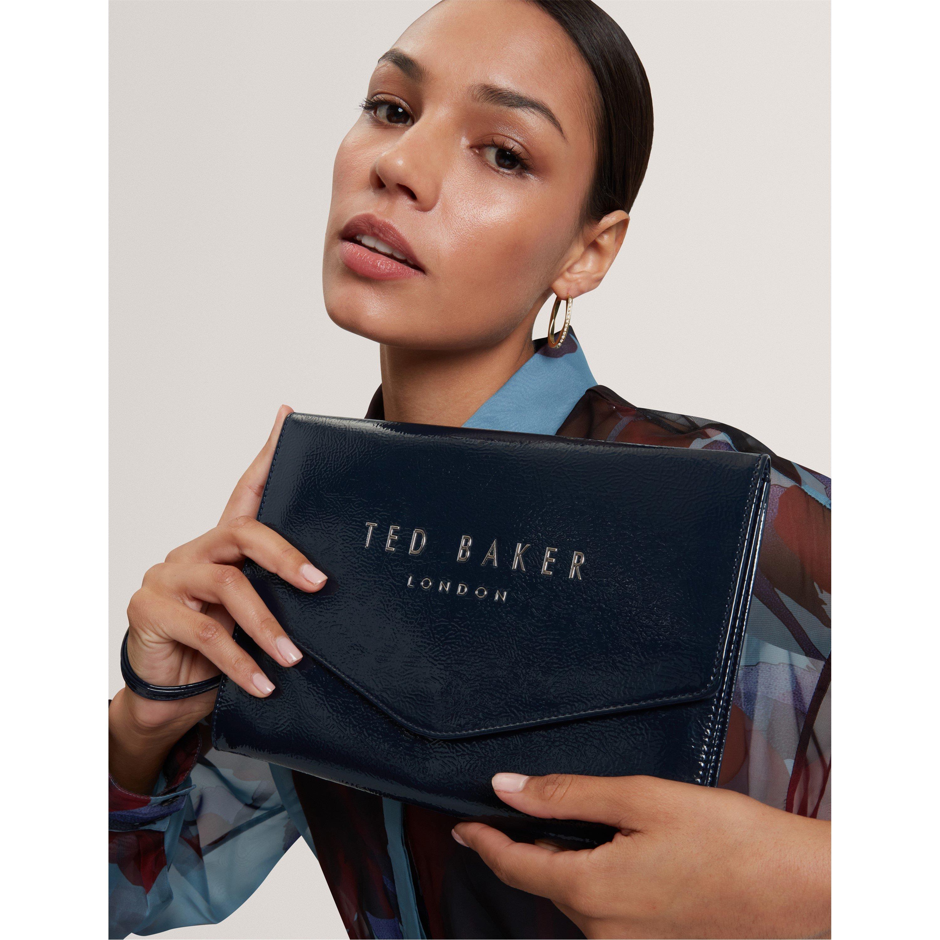 Navy - Ted Baker - Ted Crinkle Pouch Ld61 - 3