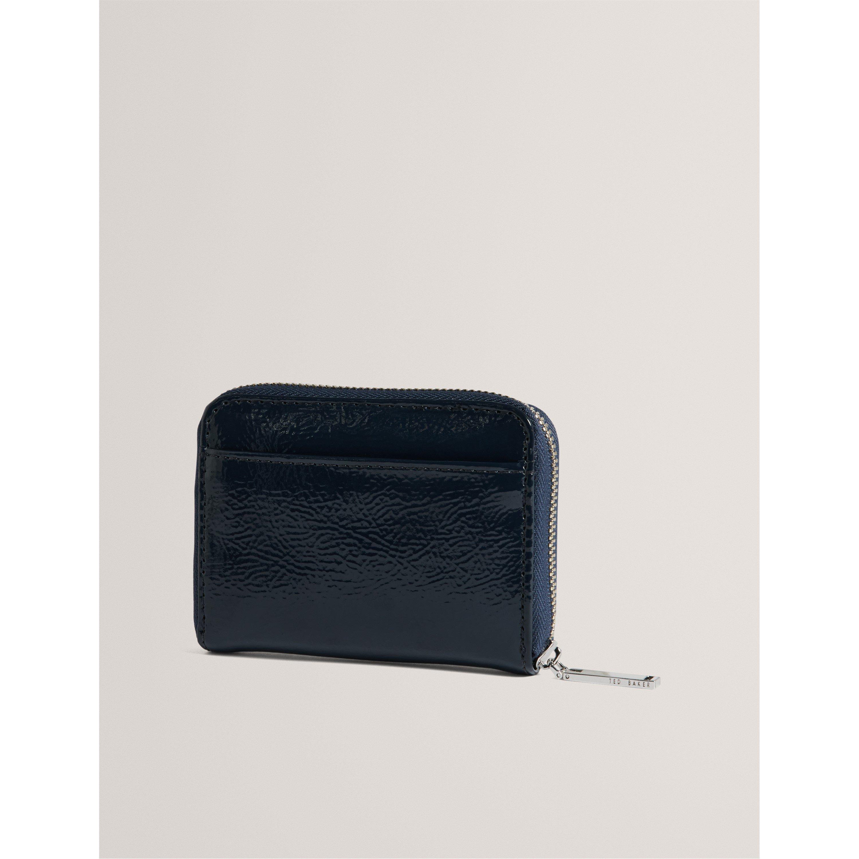 Navy - Ted Baker - Ted Crinkle ZipPurse Ld61 - 2