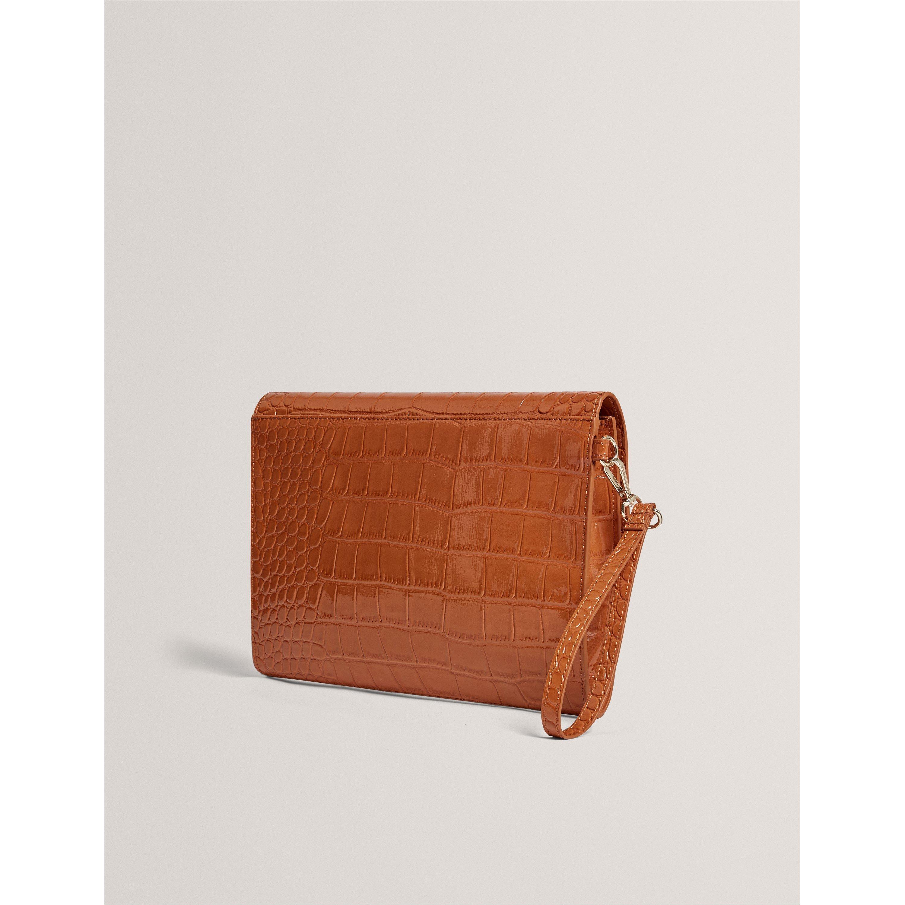 Tan - Ted Baker - Ted Croc Pouch Ld61 - 2