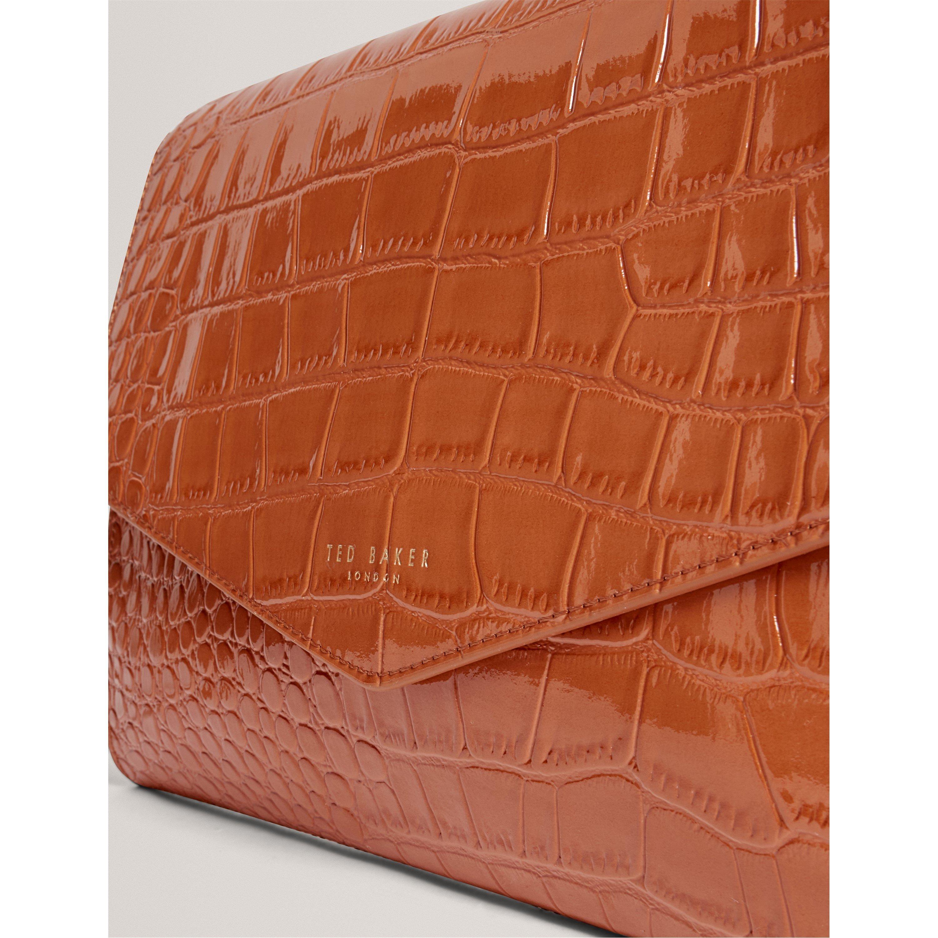Tan - Ted Baker - Ted Croc Pouch Ld61 - 4